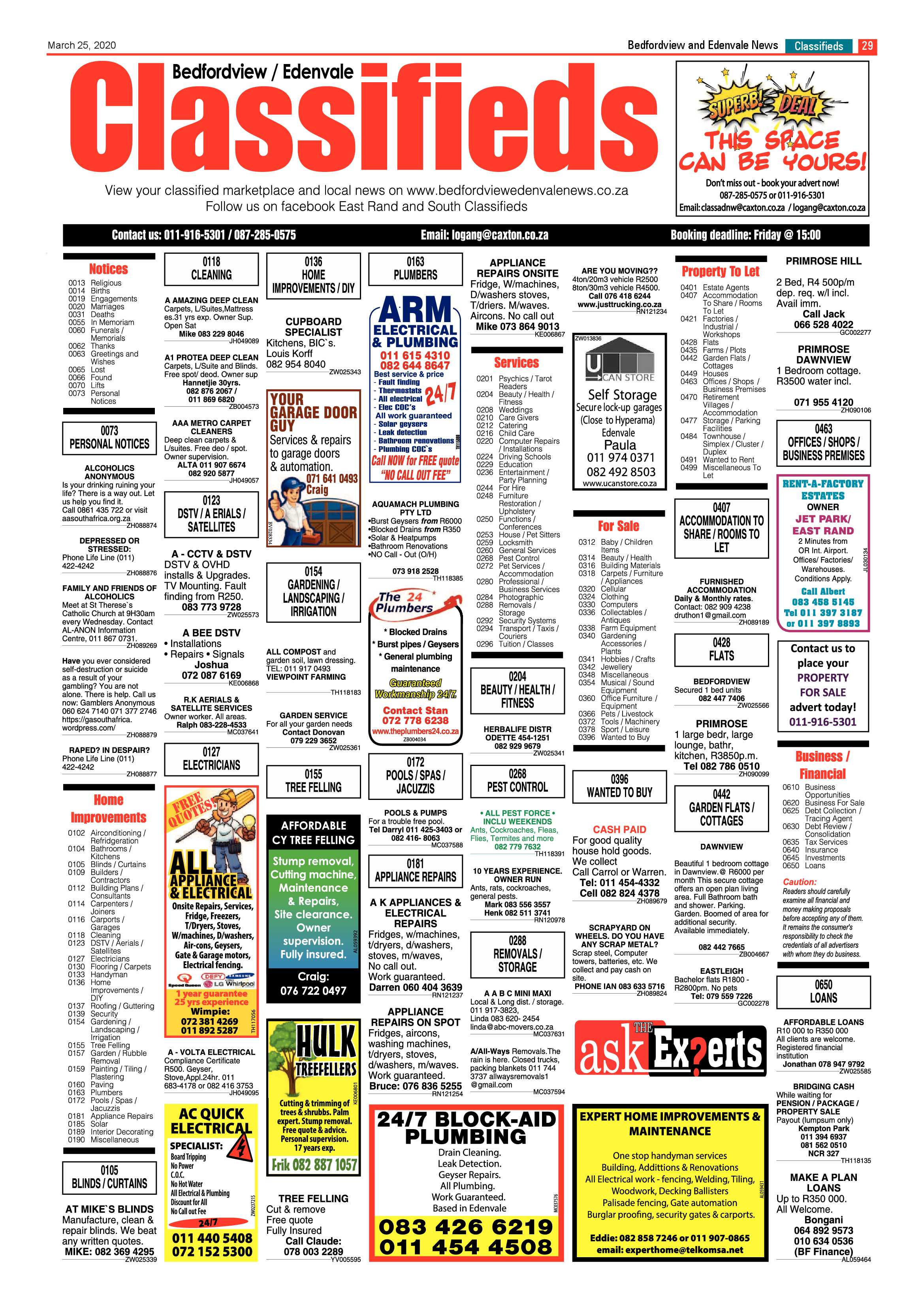 Bedford and Edenvale 25 March 2020 page 29