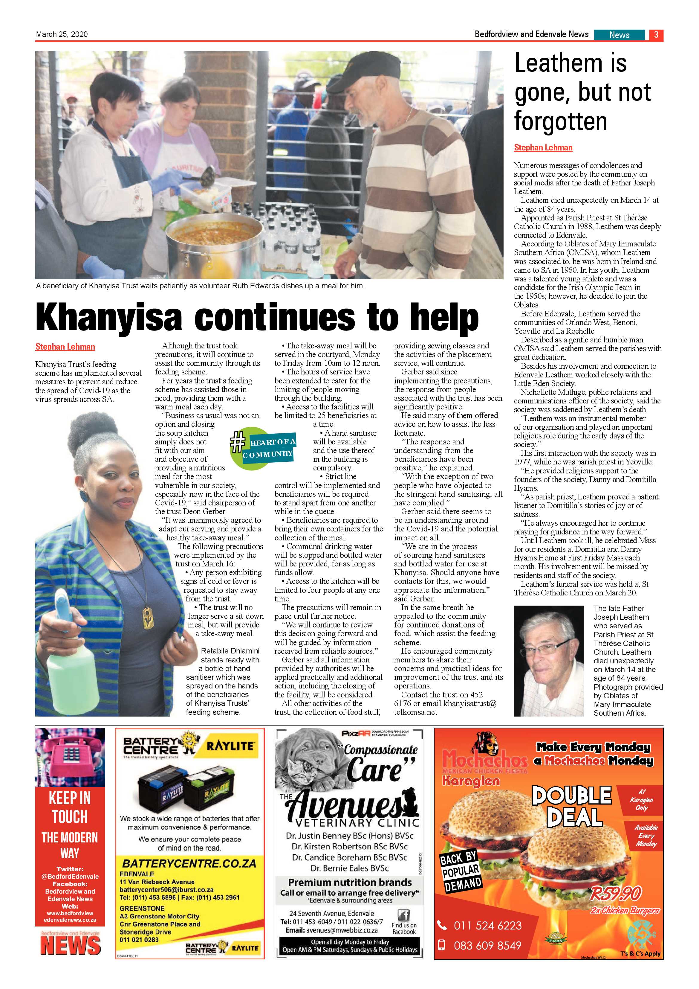 Bedford and Edenvale 25 March 2020 page 3