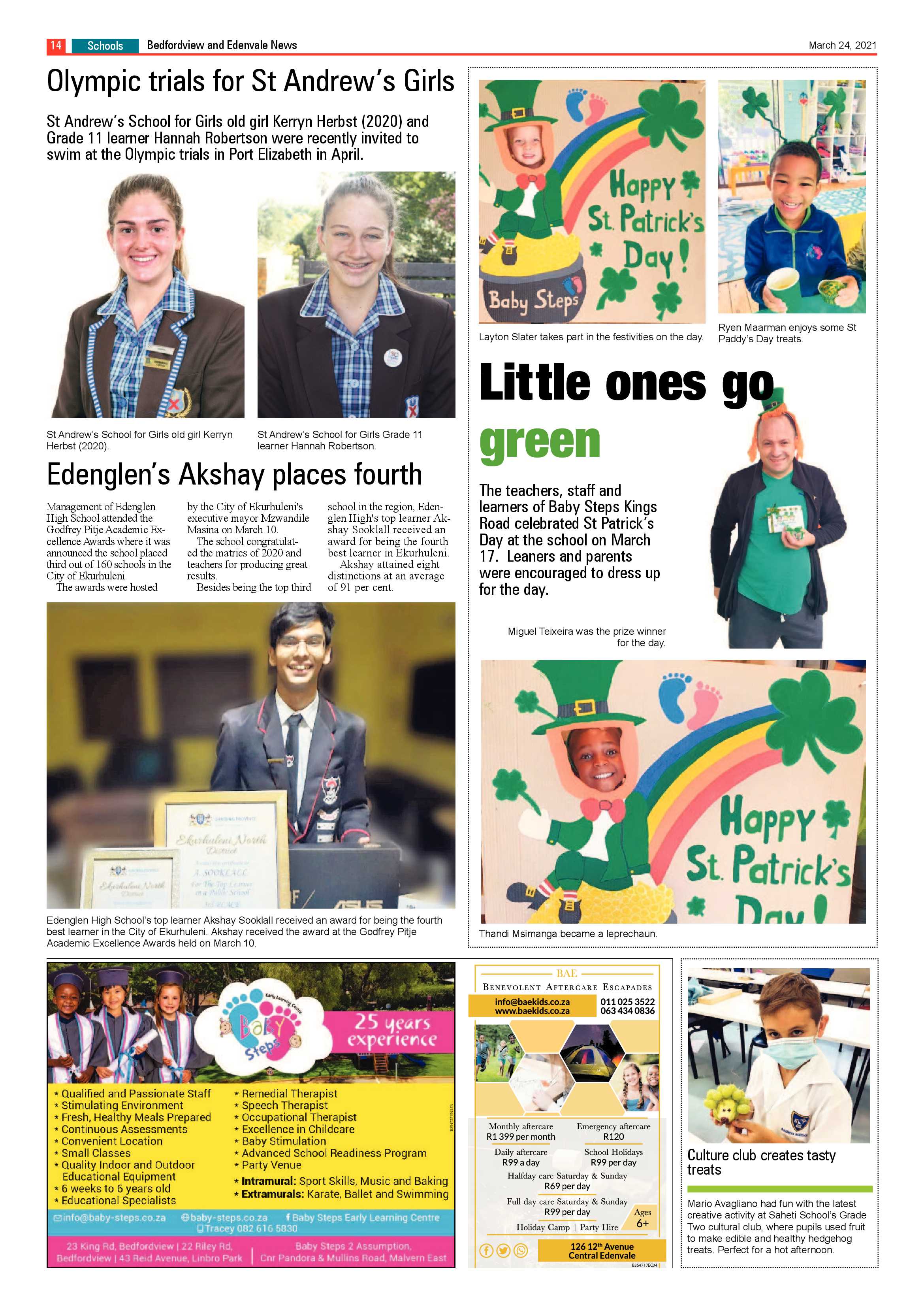 Bedfordview Edenvale News 24 March 2021 page 14