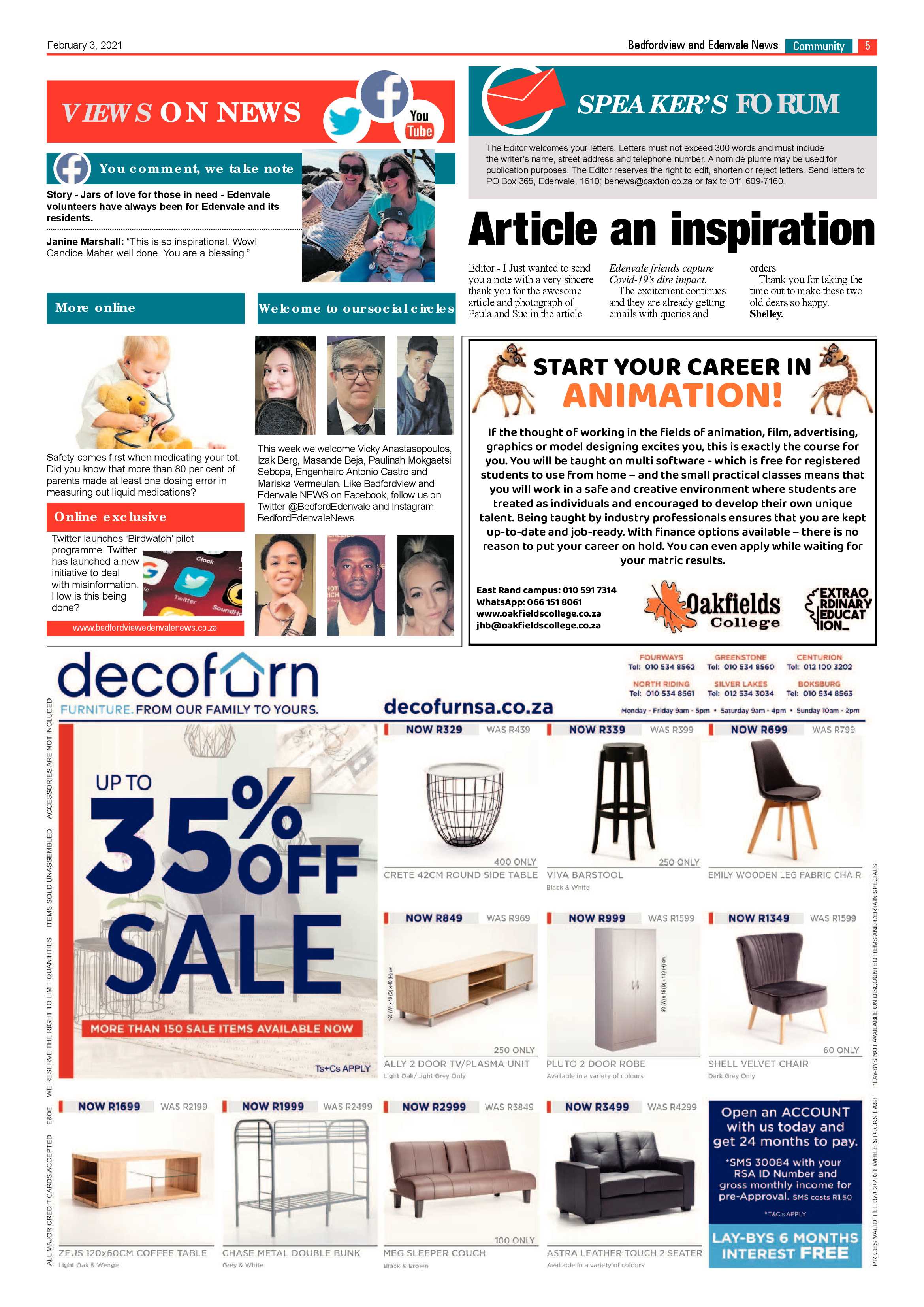 Bedford and Edenvale 03 February 2021 page 5
