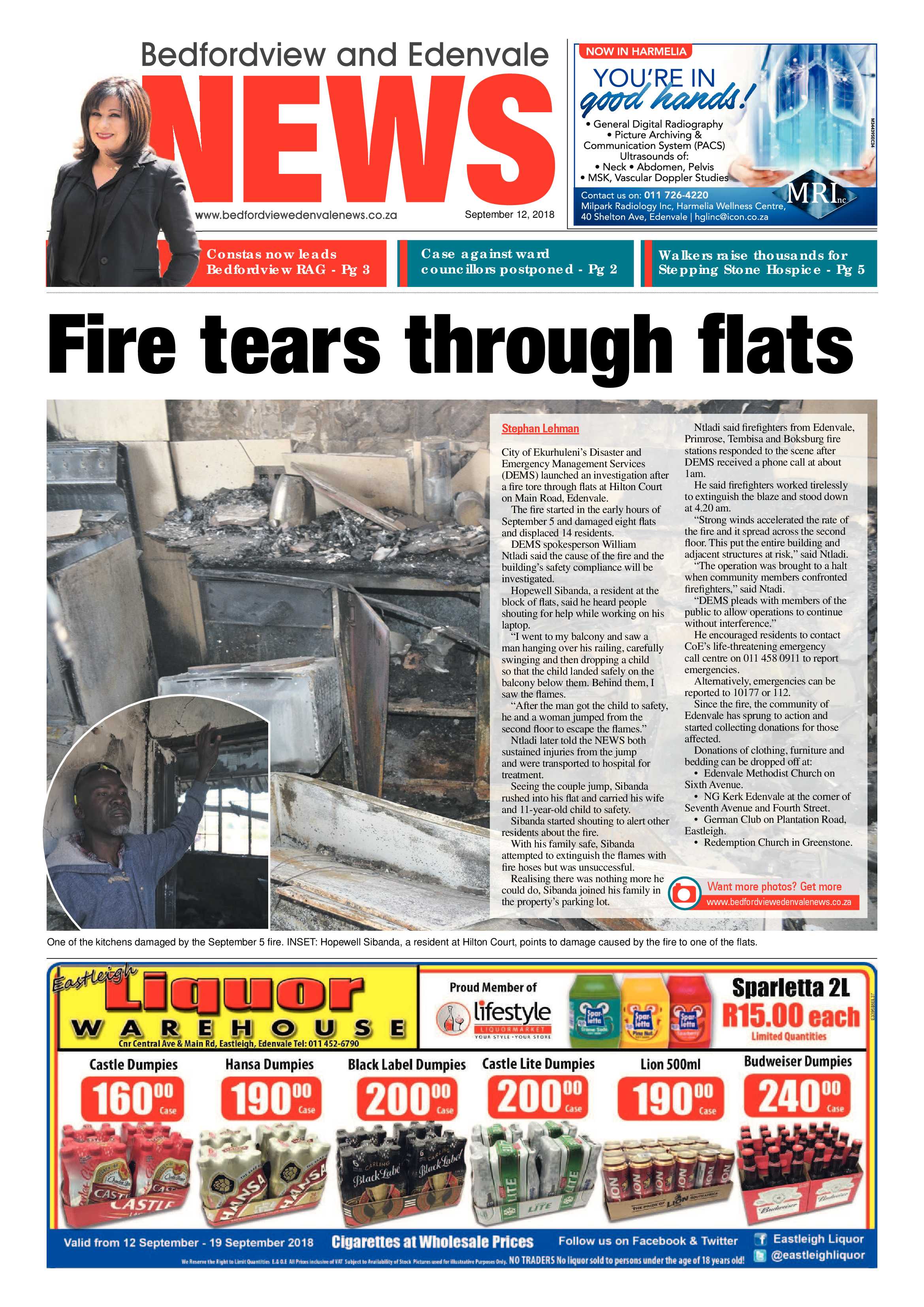 Bedford and Edenvale 12 September 2018 page 1