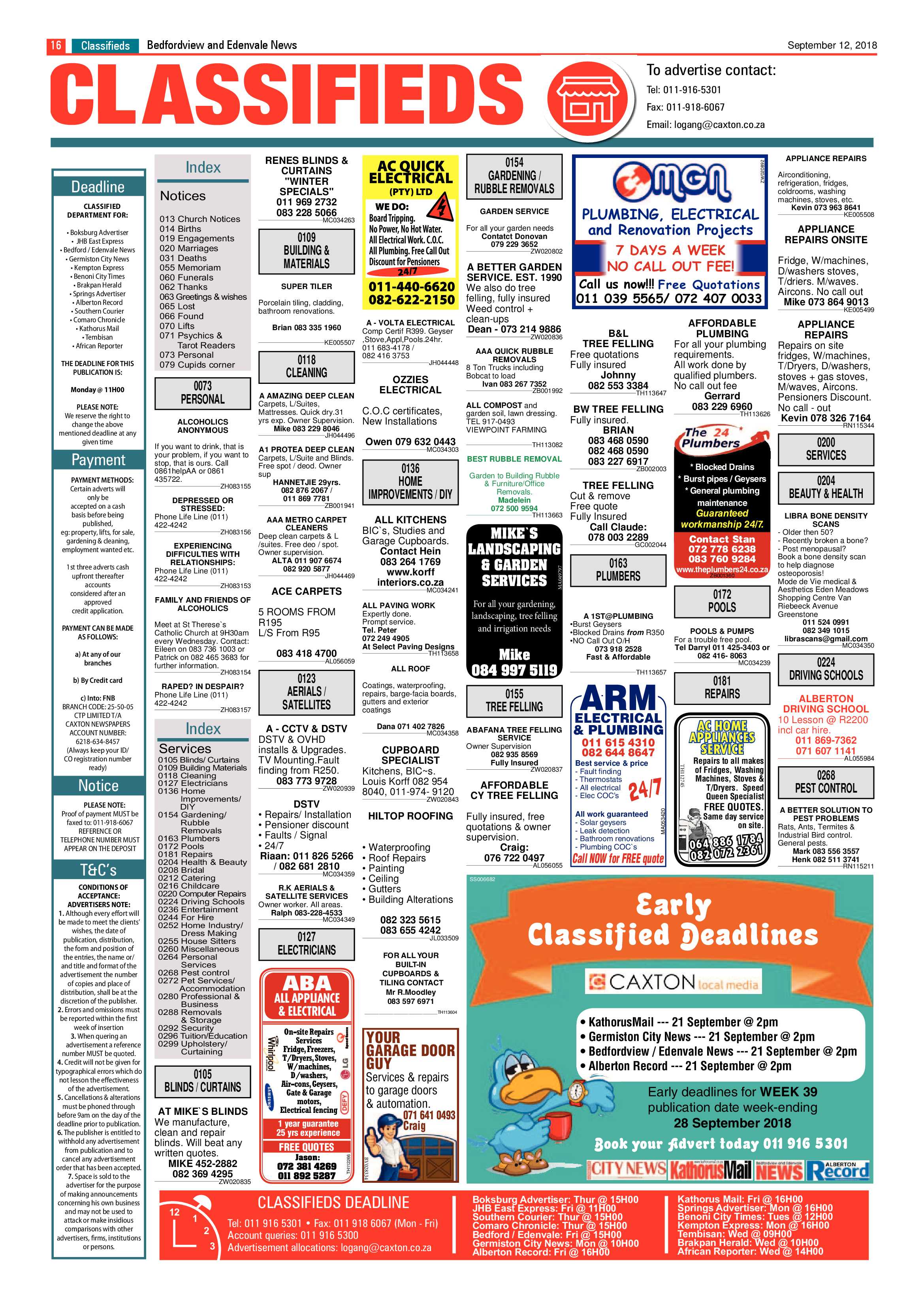 Bedford and Edenvale 12 September 2018 page 16