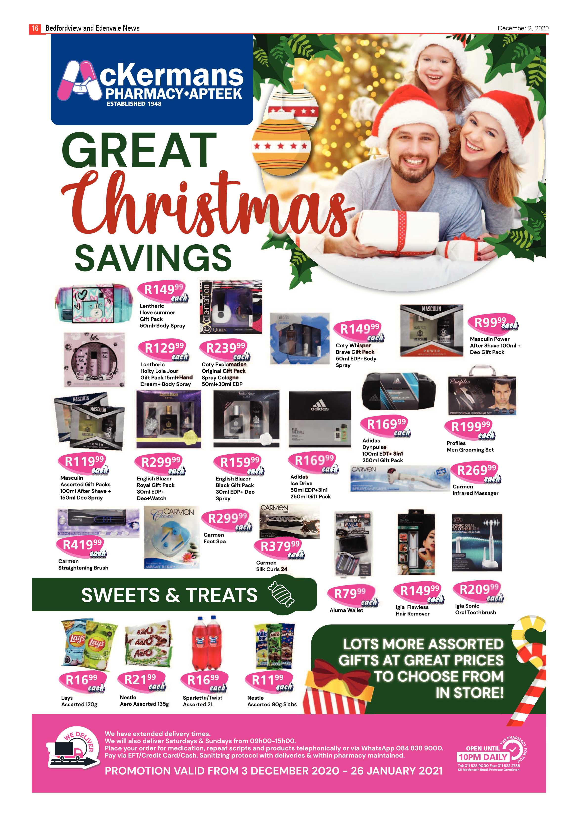 Bedford and Edenvale News 02 December 2020 page 16