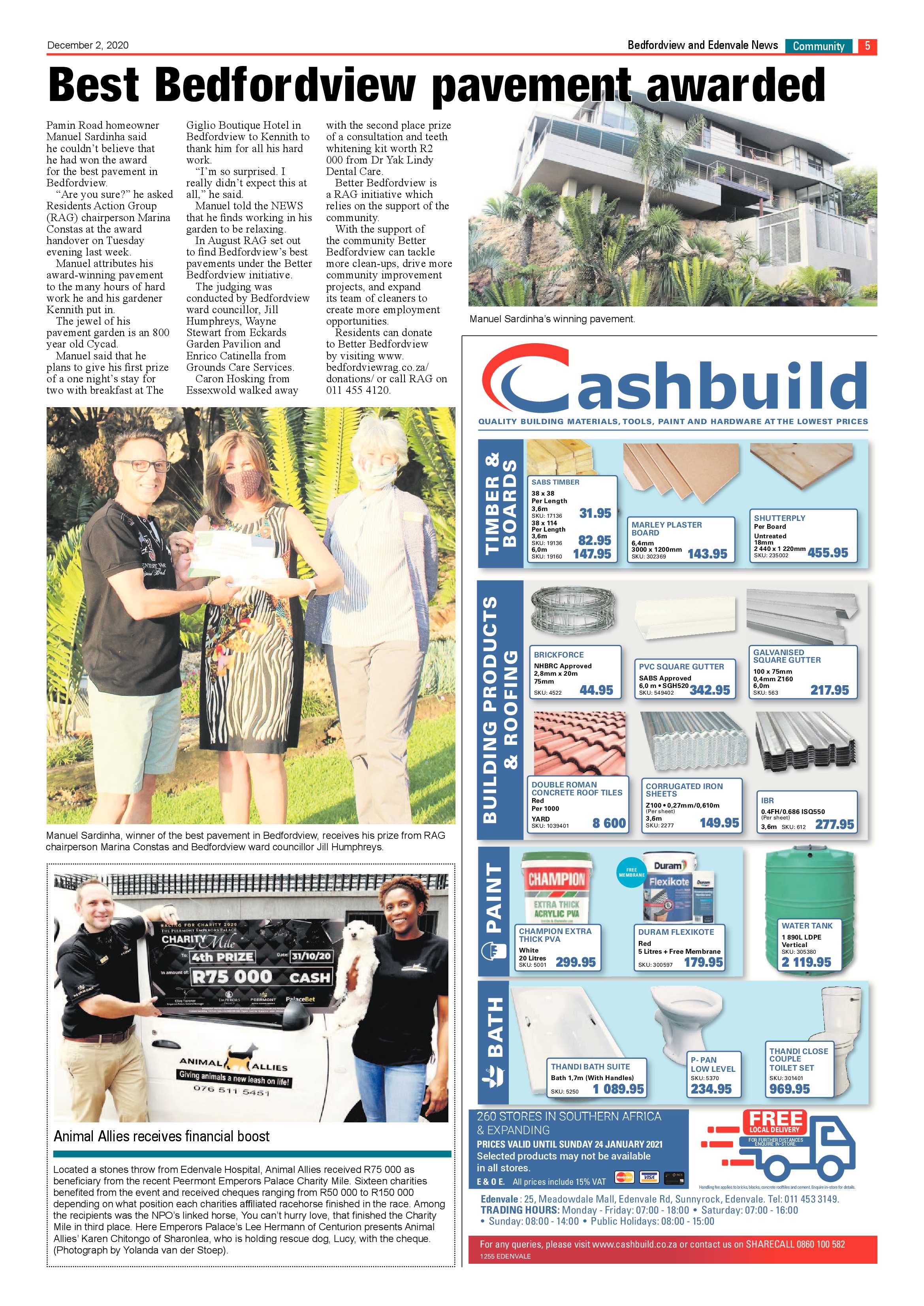 Bedford and Edenvale News 02 December 2020 page 5