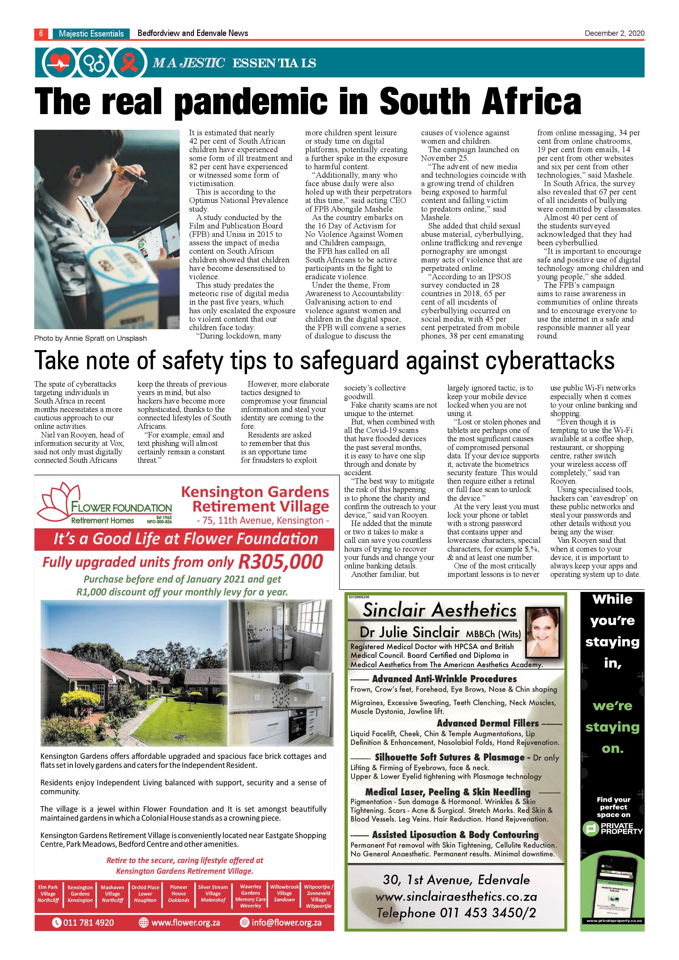 Bedford and Edenvale News 02 December 2020 page 6