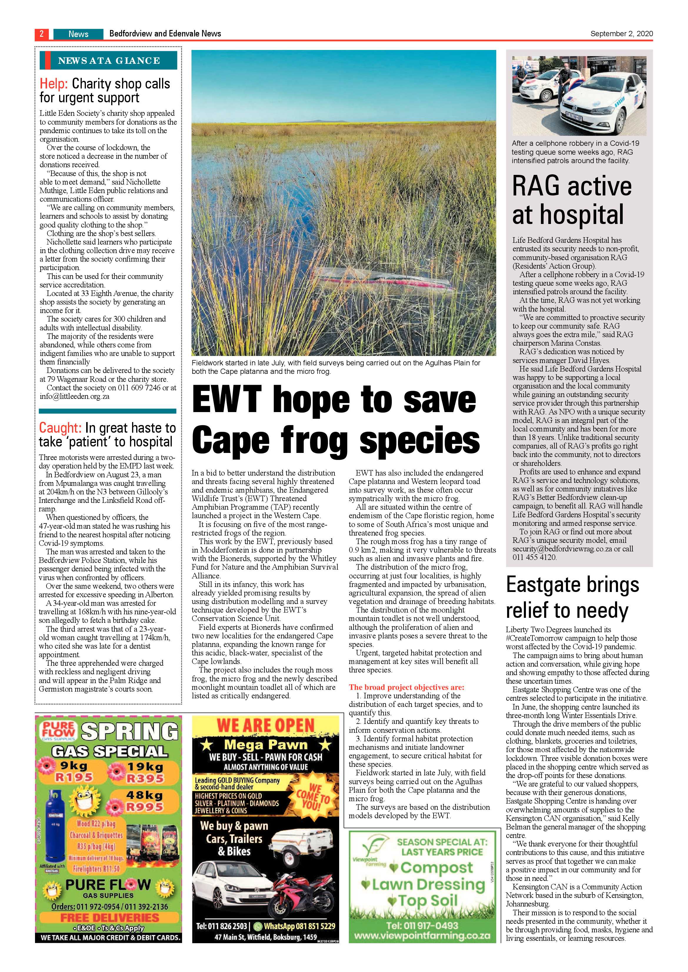 Bedford and Edenvale News 02 September 2020 page 2
