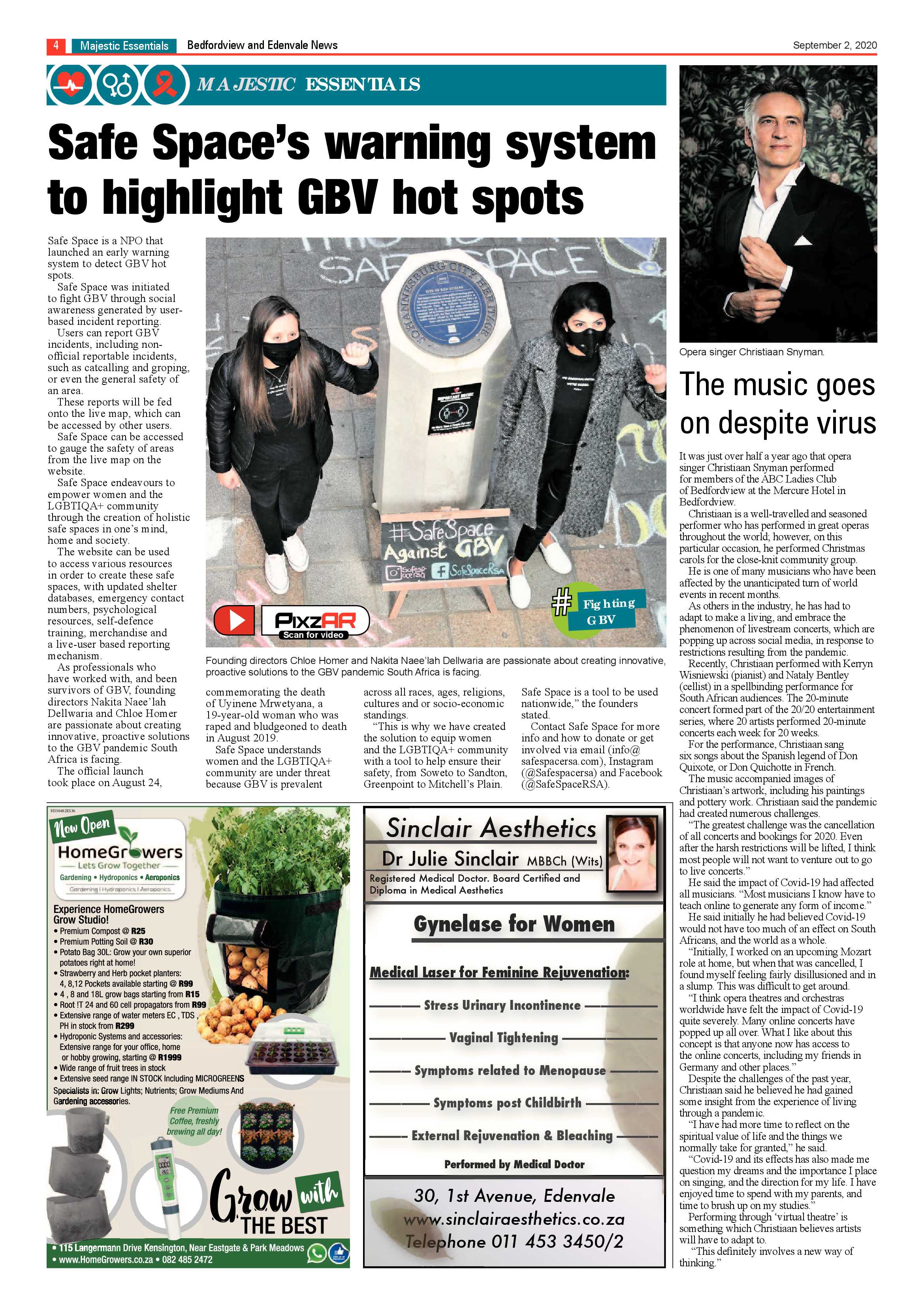 Bedford and Edenvale News 02 September 2020 page 4