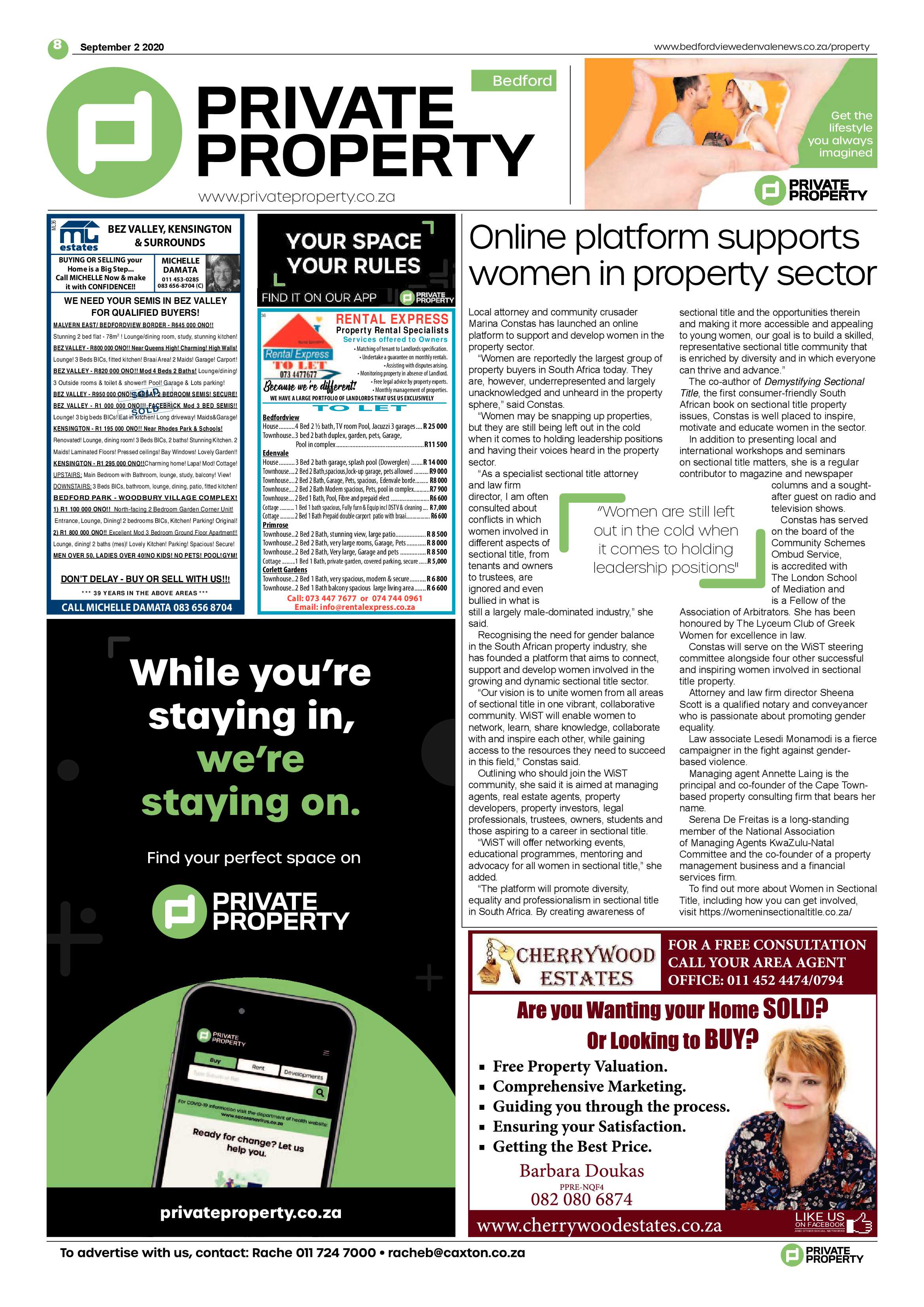 Bedford and Edenvale News 02 September 2020 page 8