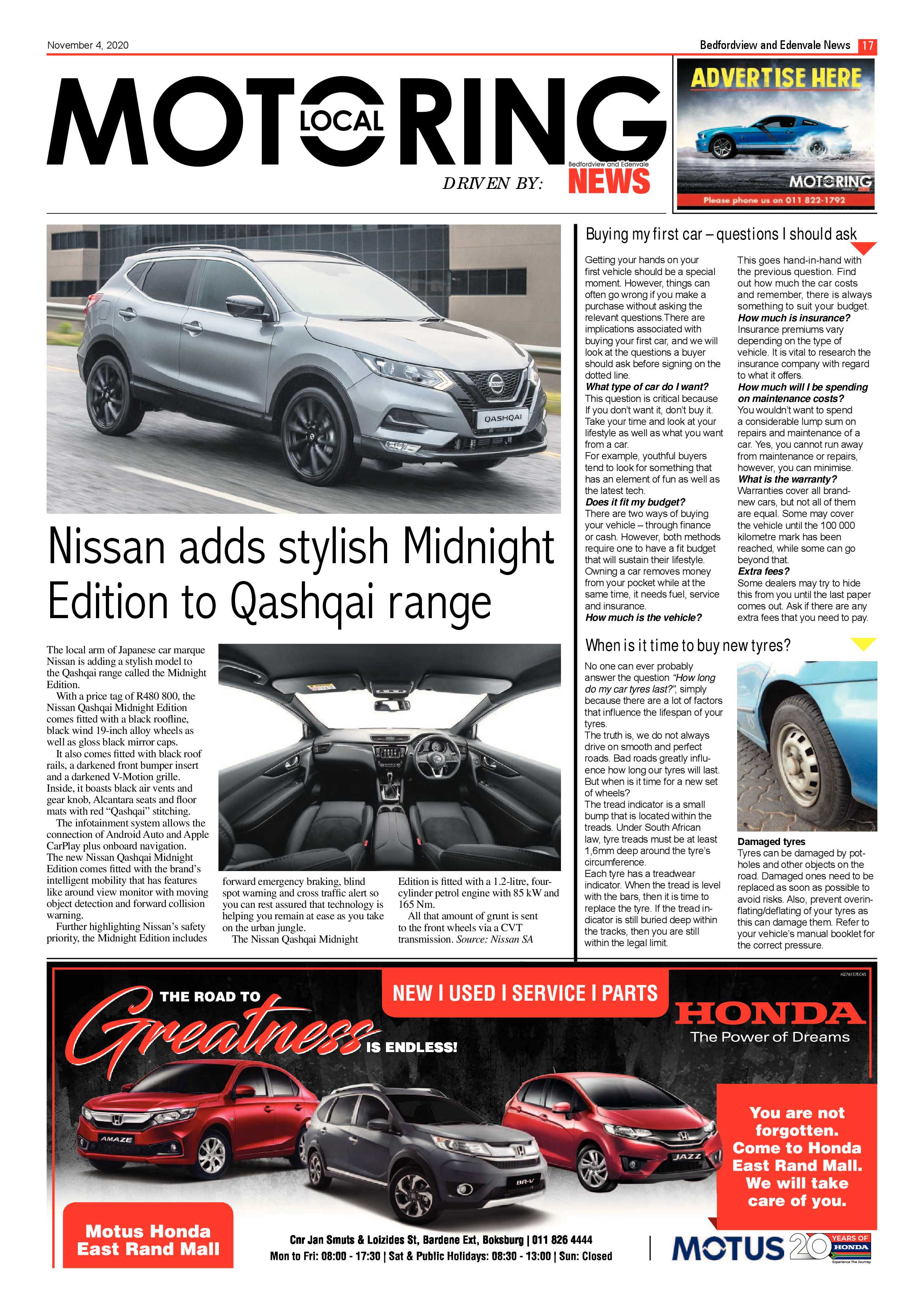 Bedford and Edenvale News 04 November 2020 page 17