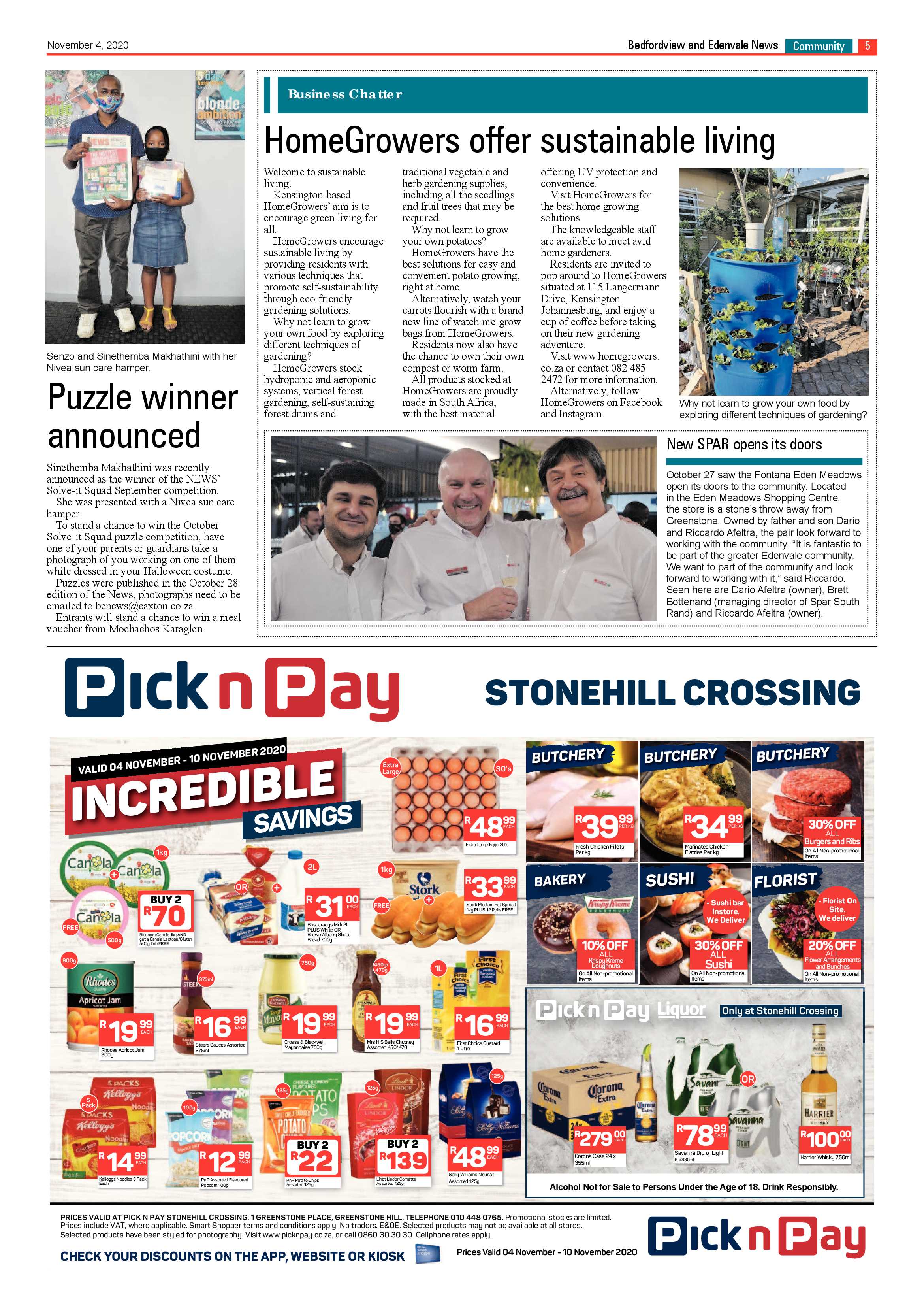 Bedford and Edenvale News 04 November 2020 page 5