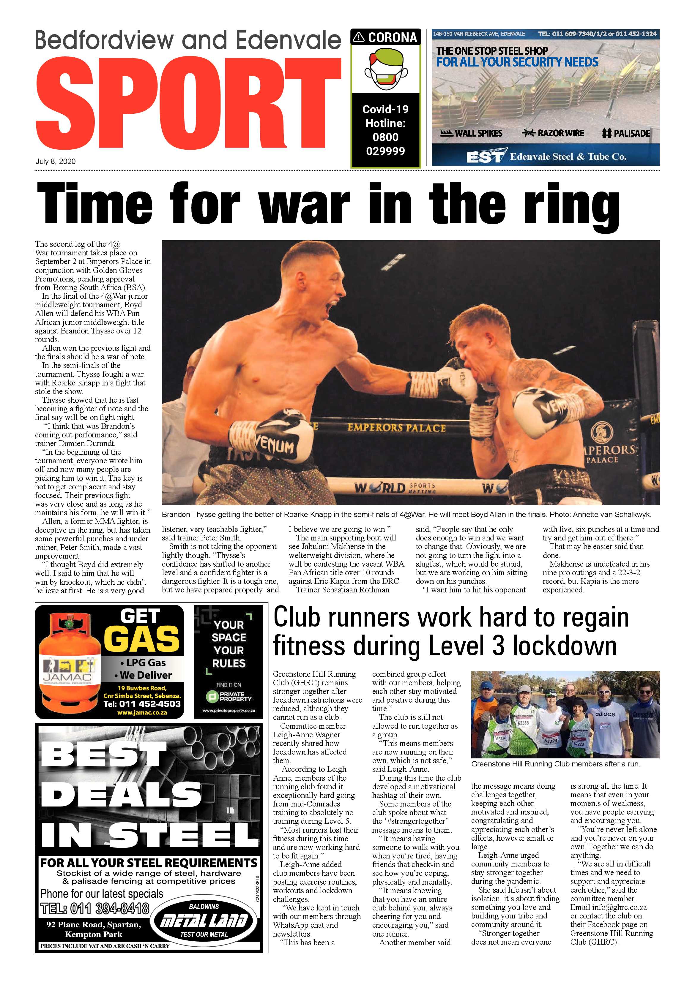 Bedford and Edenvale News 08 July 2020 page 16