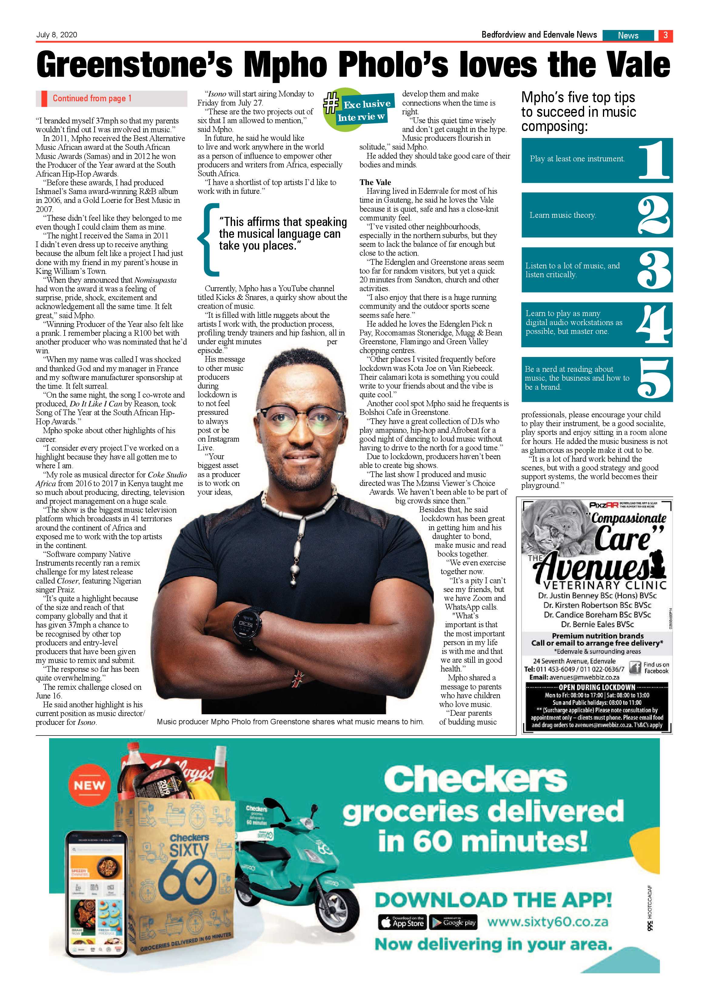Bedford and Edenvale News 08 July 2020 page 3