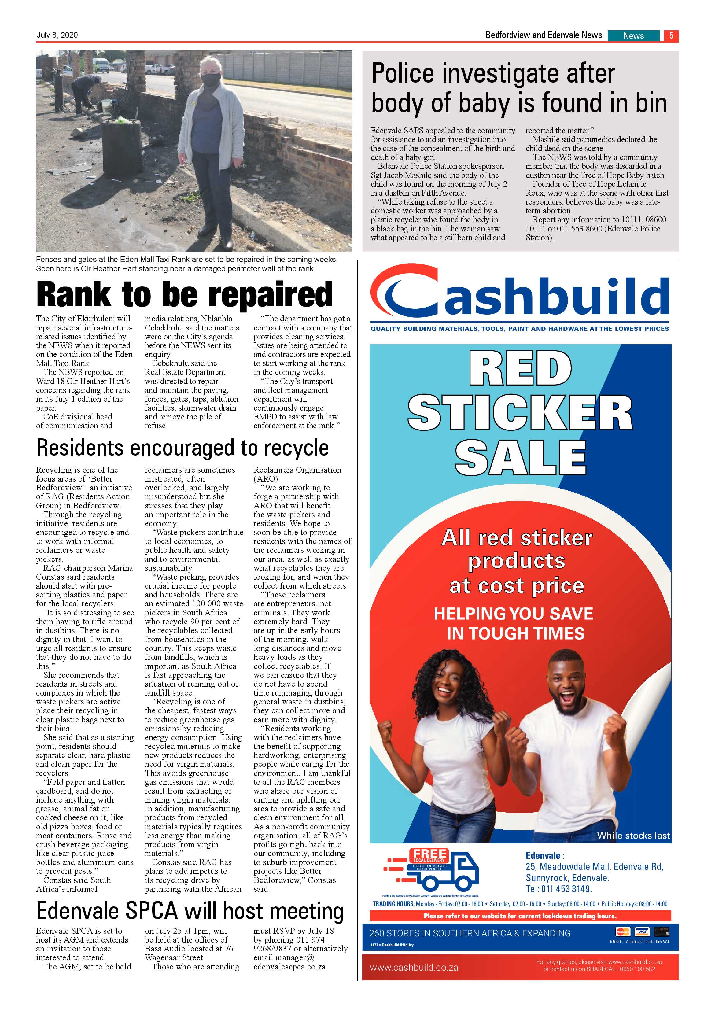 Bedford and Edenvale News 08 July 2020 page 5