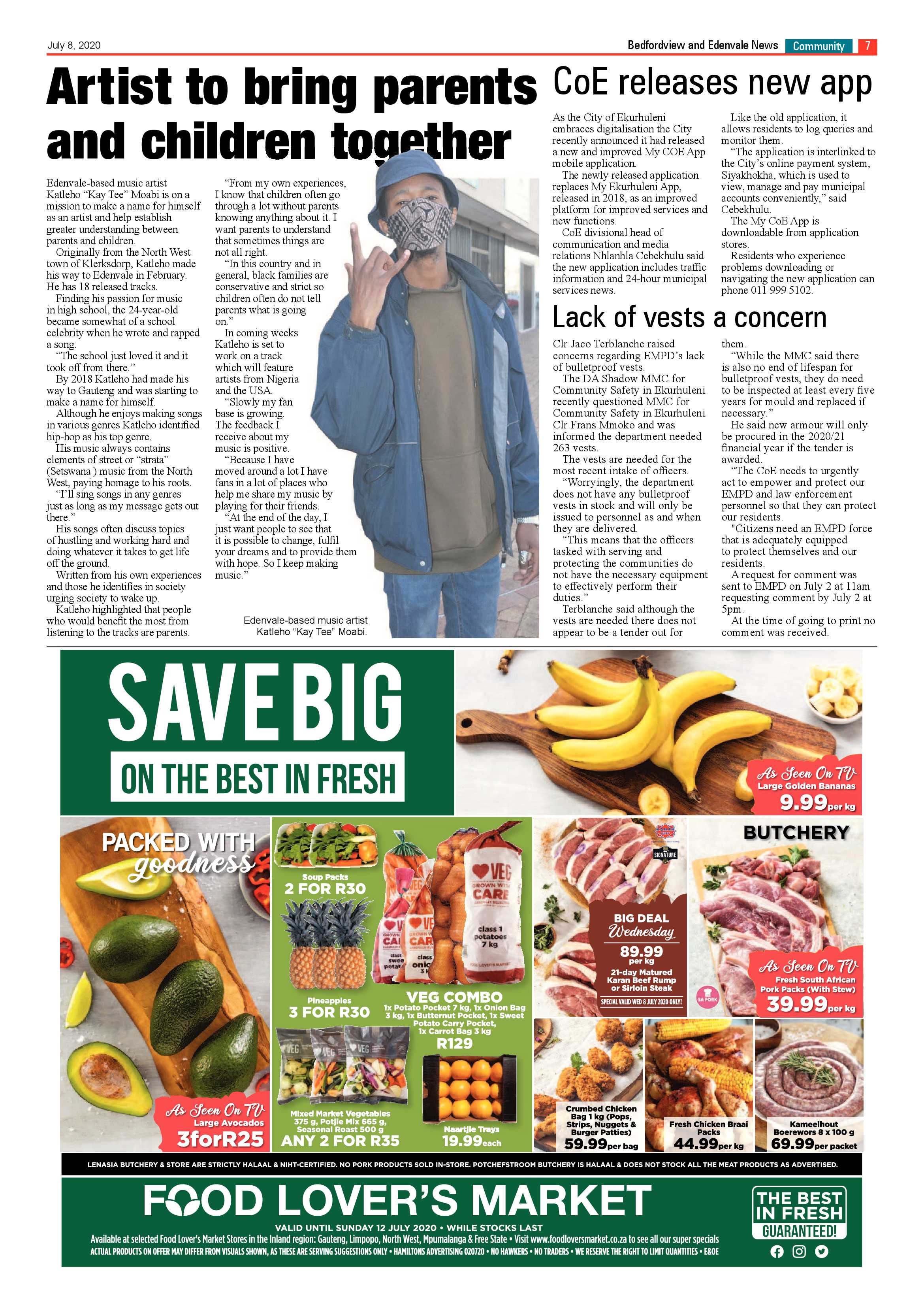 Bedford and Edenvale News 08 July 2020 page 7