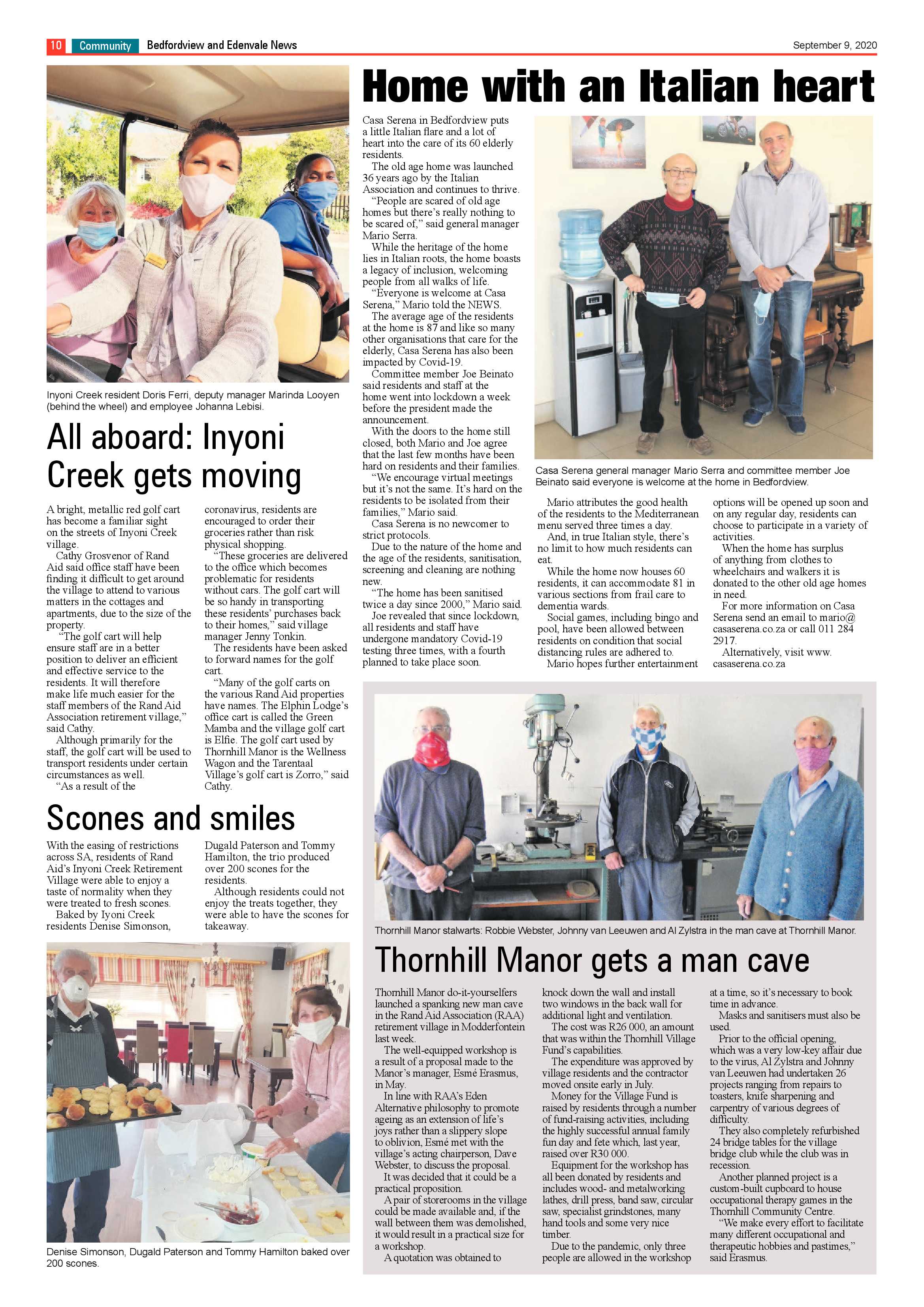 Bedford and Edenvale News 09 September 2020 page 10