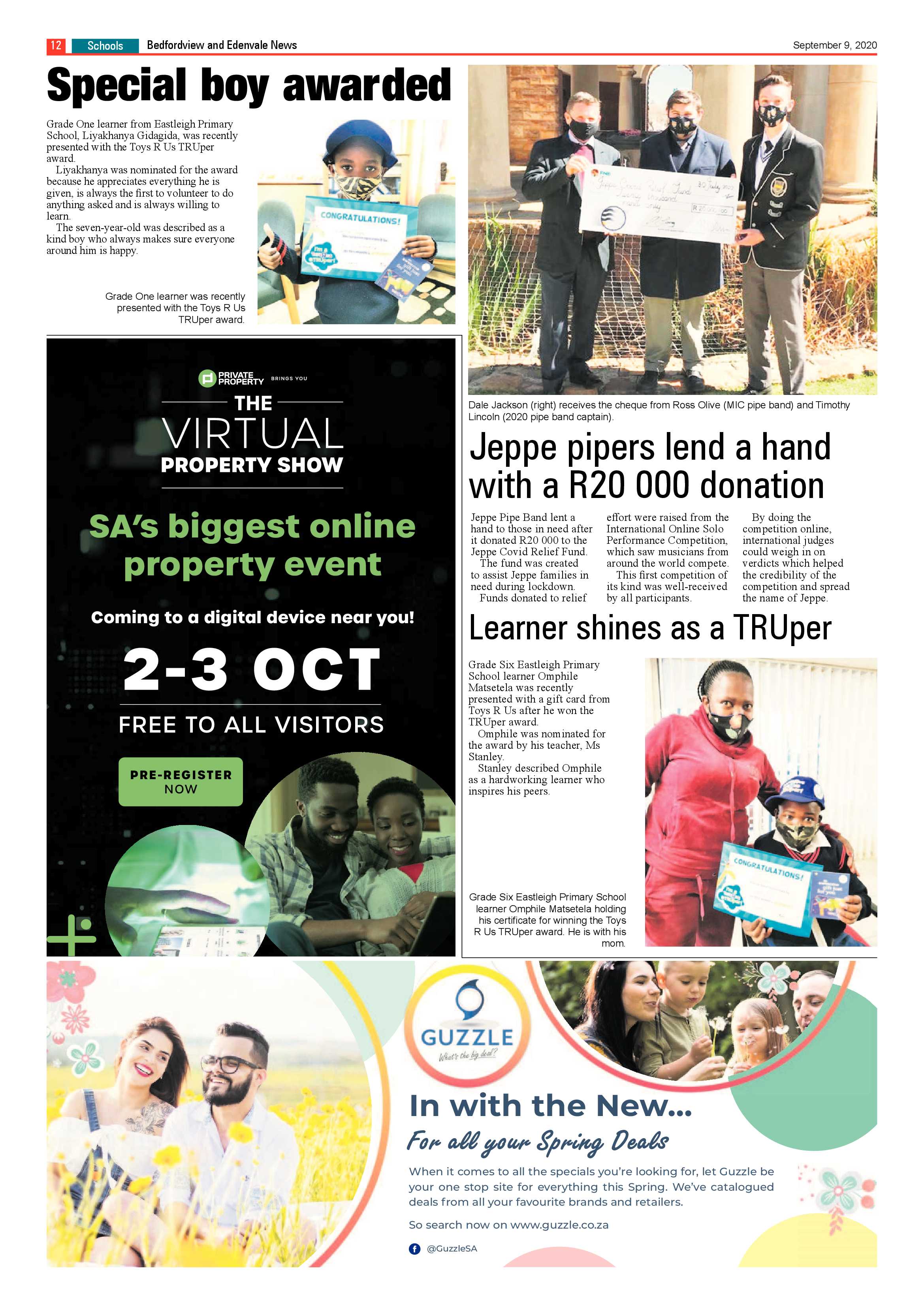 Bedford and Edenvale News 09 September 2020 page 12