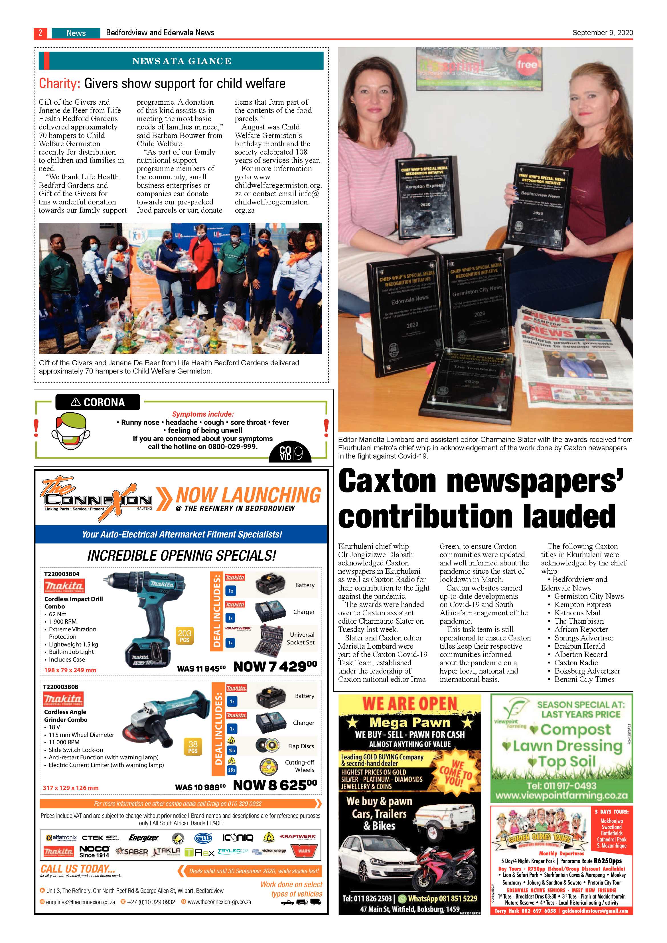 Bedford and Edenvale News 09 September 2020 page 2