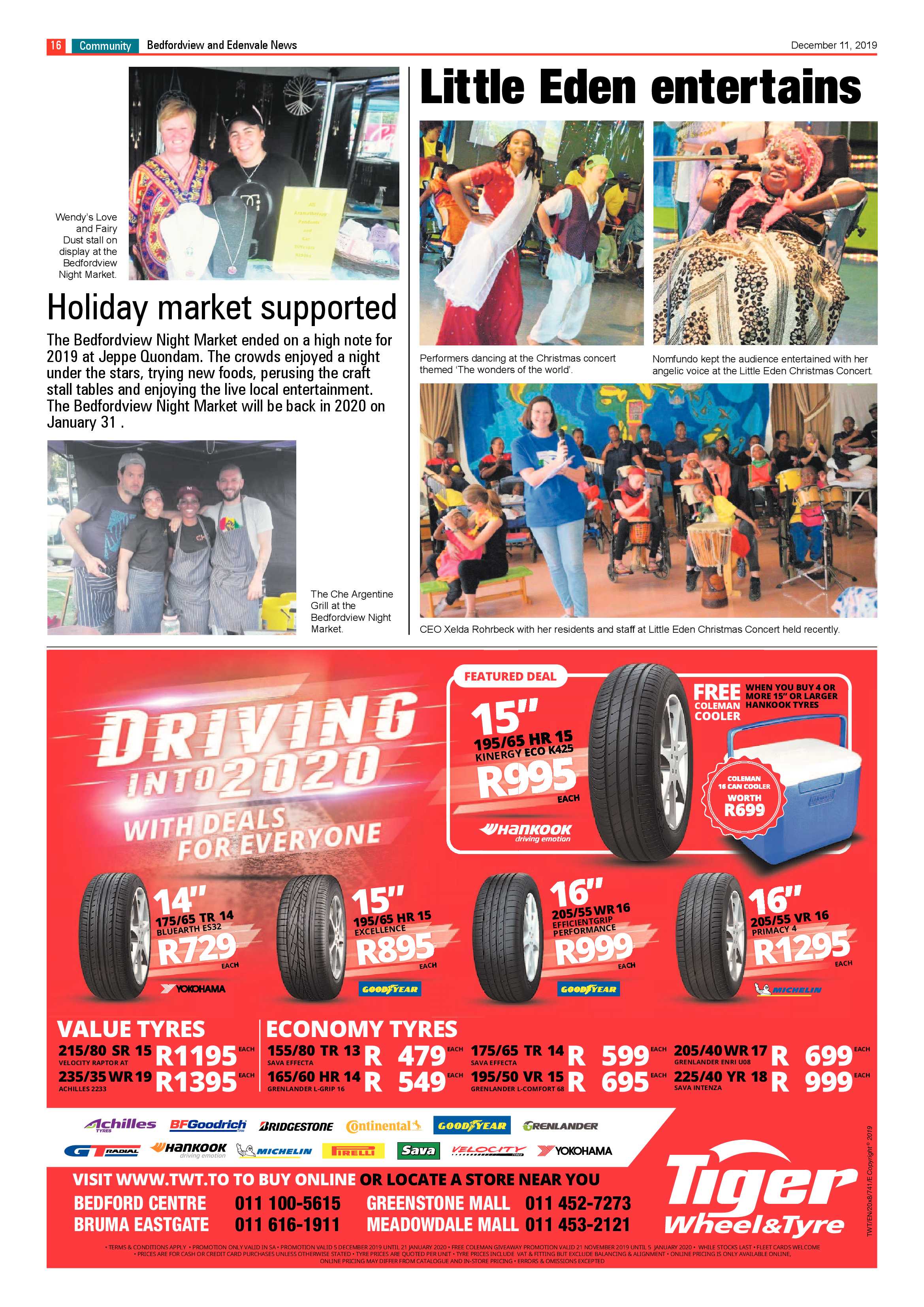 Bedfordview Edenvale News 11 December 2019 page 15