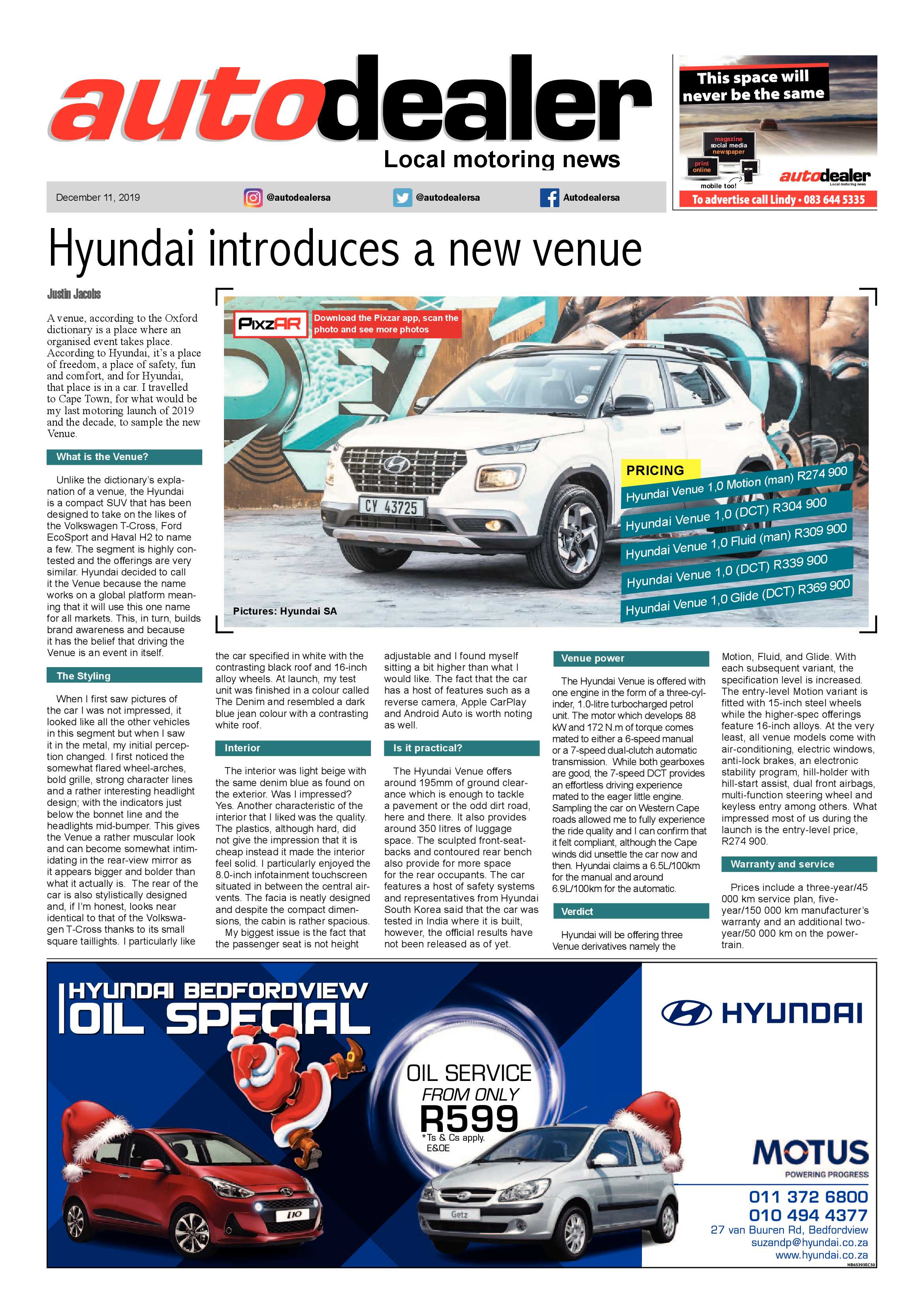 Bedfordview Edenvale News 11 December 2019 page 22