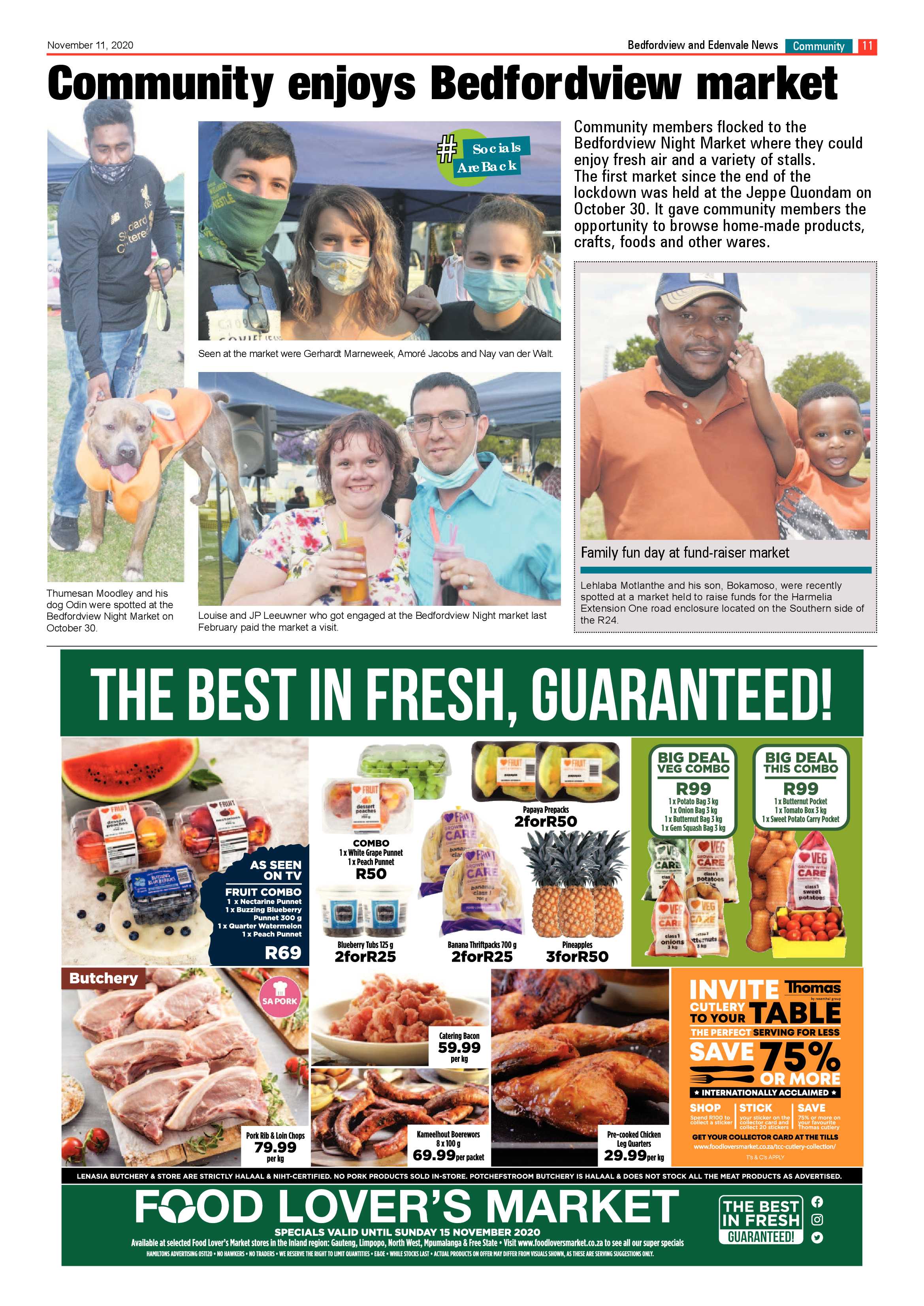 Bedford and Edenvale News 11  November 2020 page 11