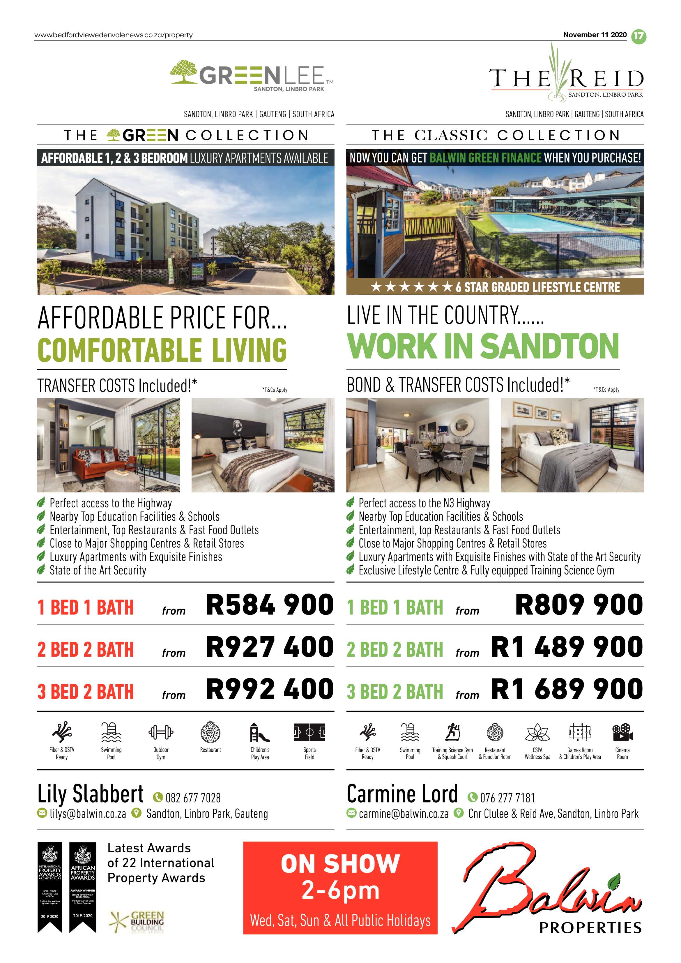 Bedford and Edenvale News 11  November 2020 page 17