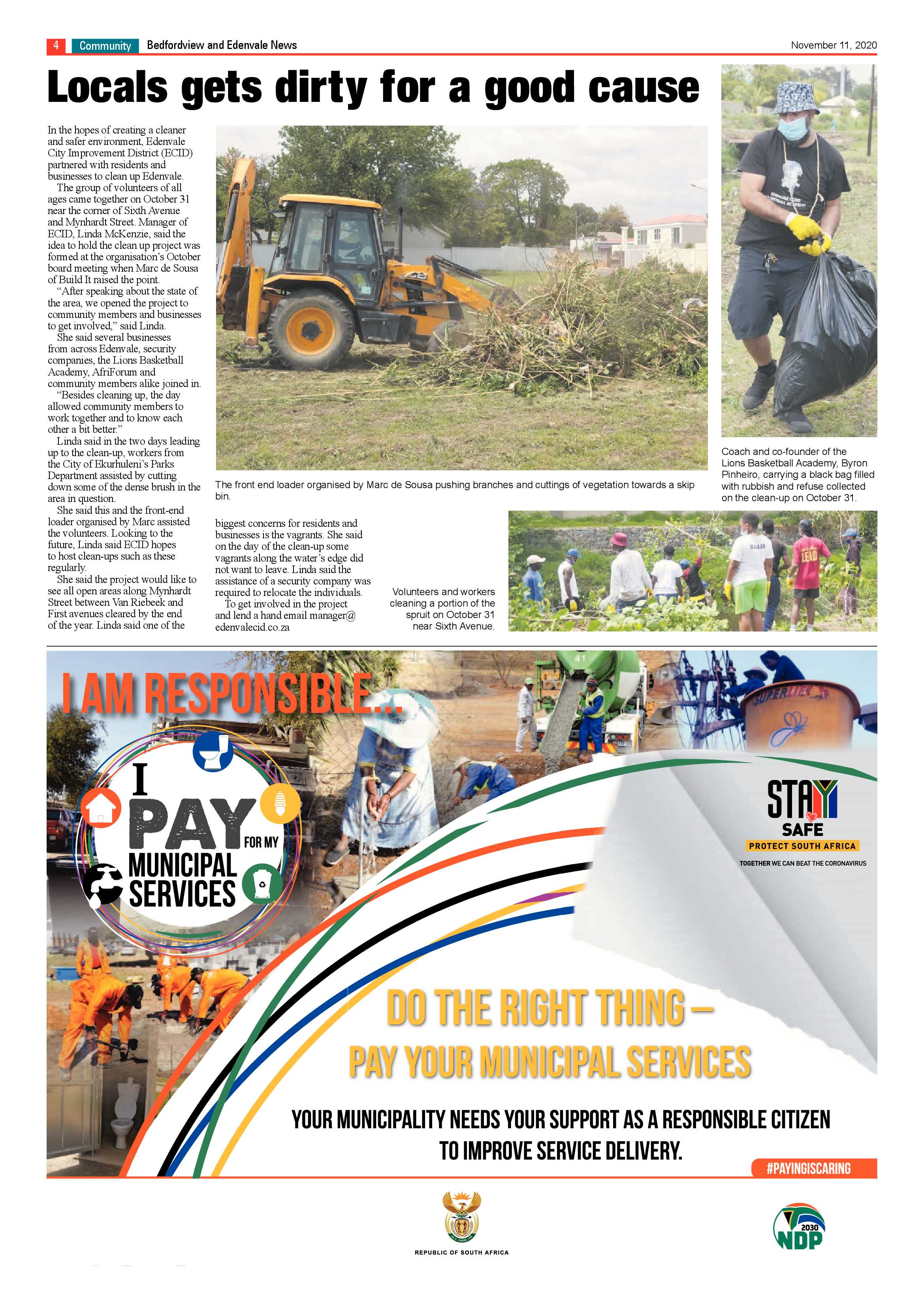 Bedford and Edenvale News 11  November 2020 page 4