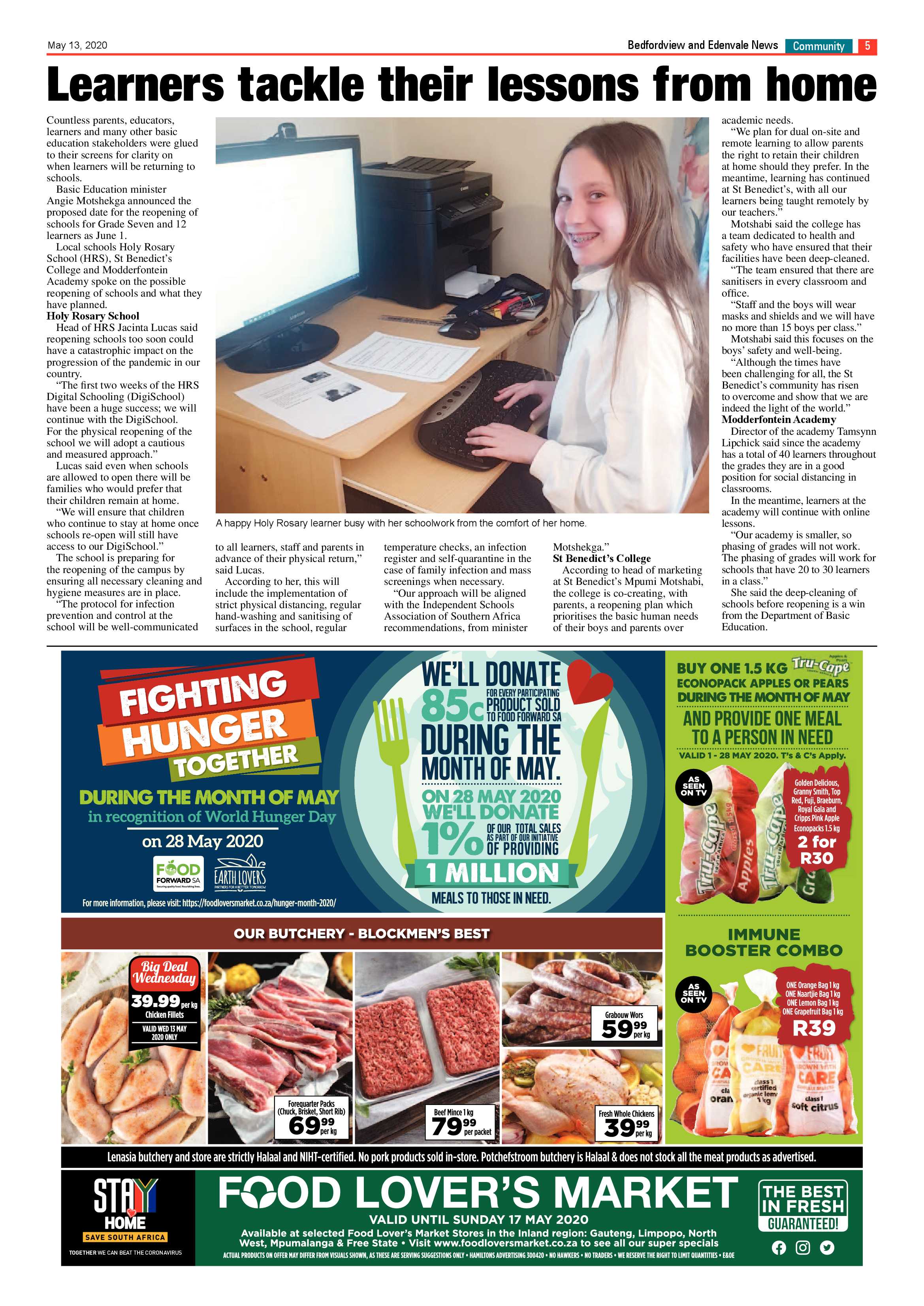 Bedford and Edenvale News 13 May 2020 page 5