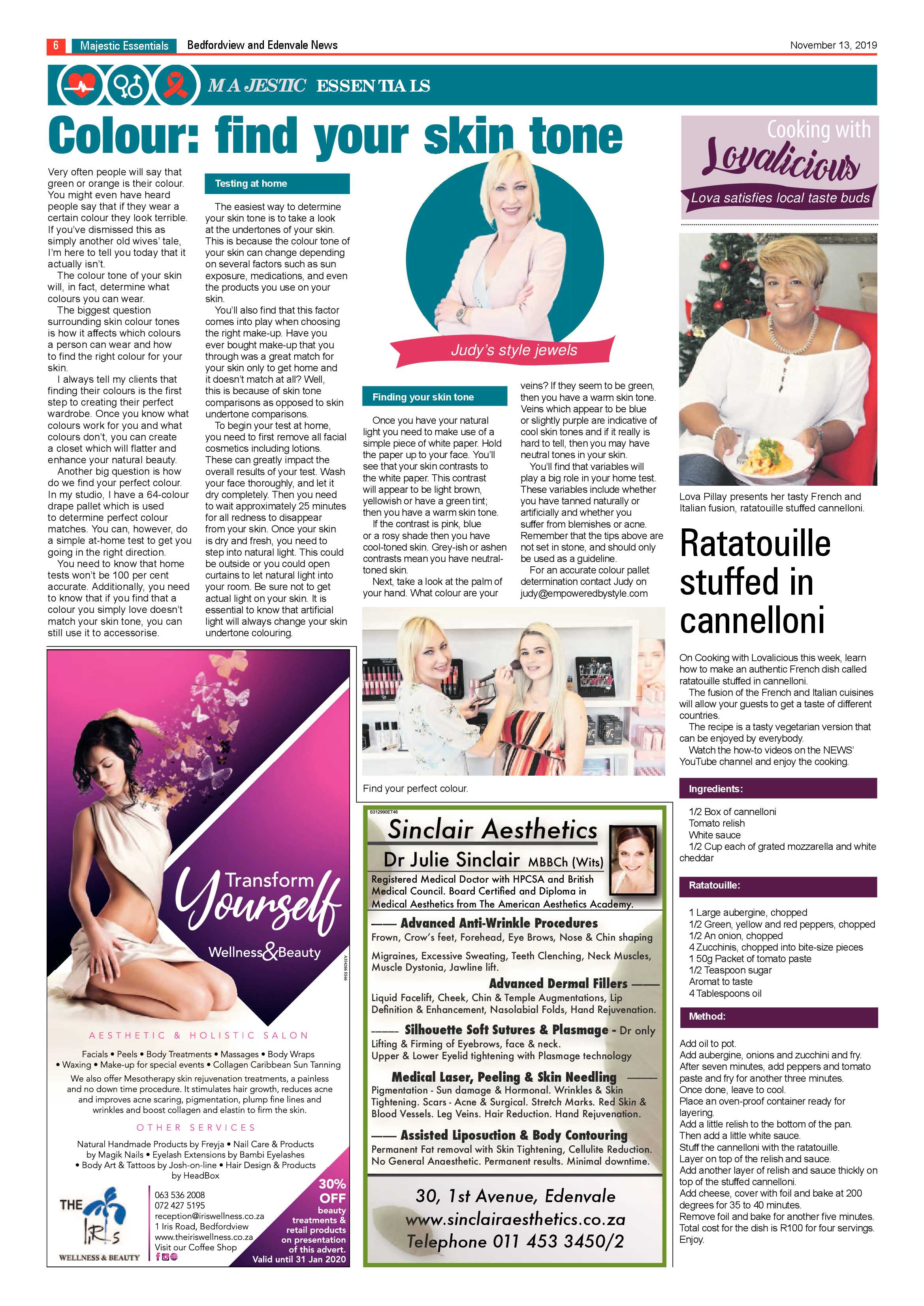 Bedford and Edenvale News 13 November 2019 page 6