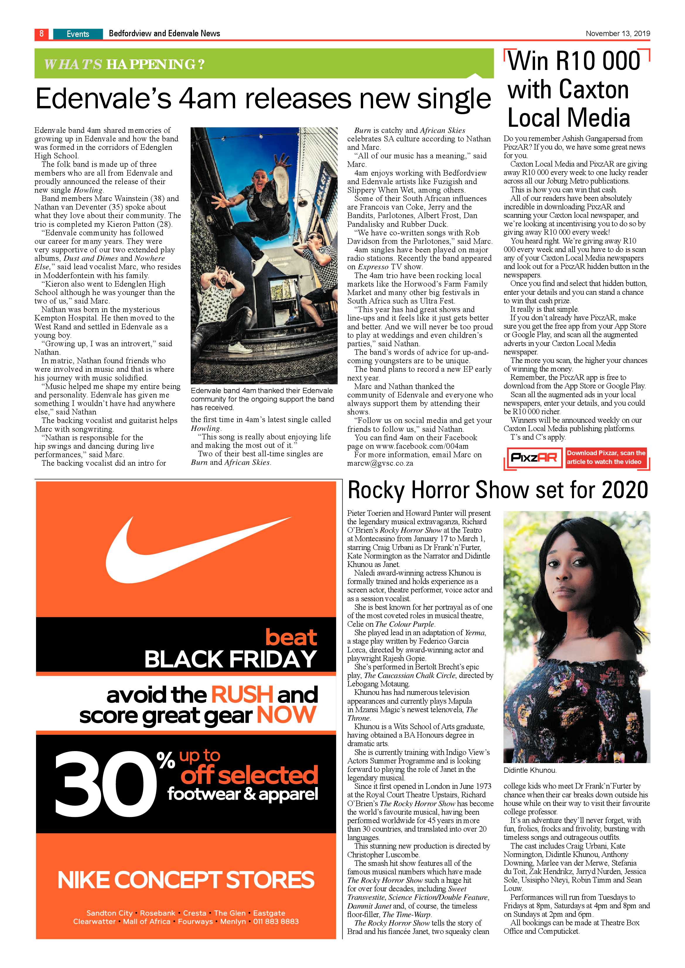 Bedford and Edenvale News 13 November 2019 page 8