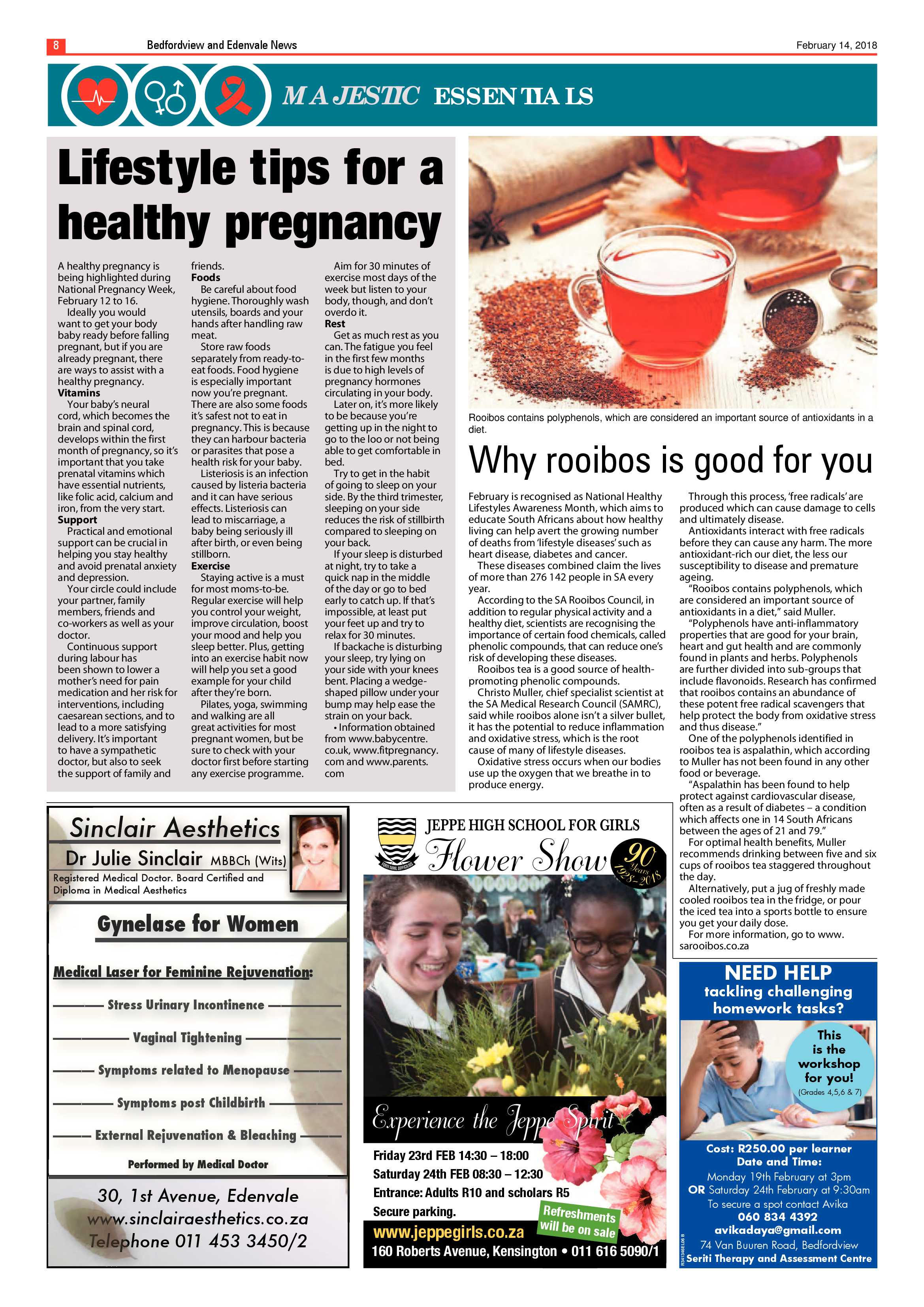 Bedford and Edenvale News 14 February 2018 page 8