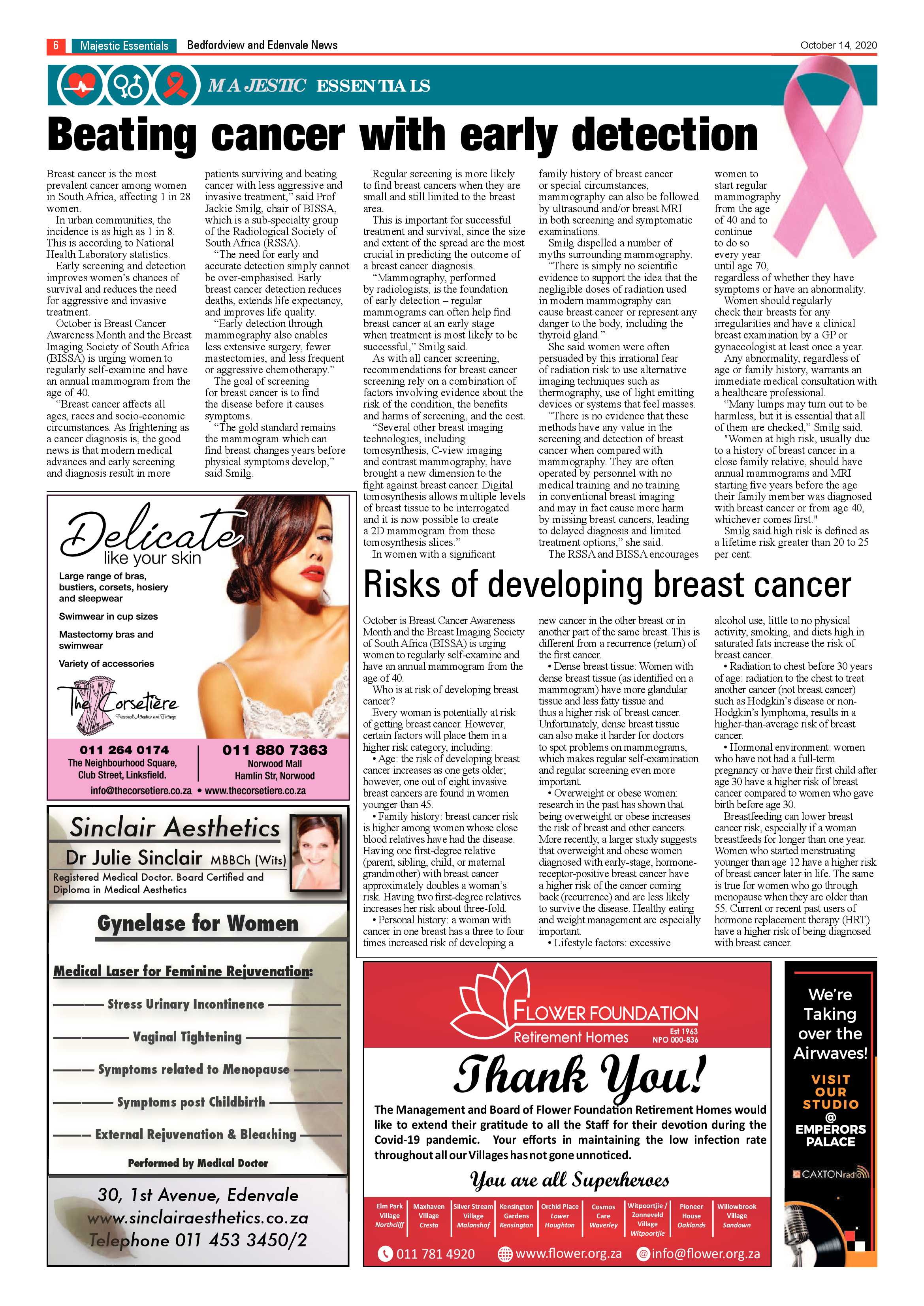 Bedford and Edenvale News 14 October 2020 page 6
