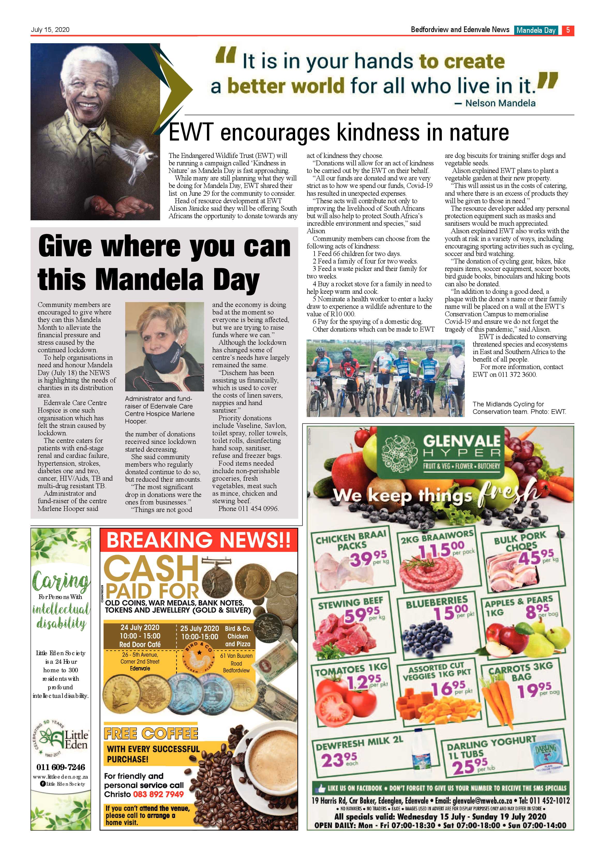 Bedford and Edenvale News 15 July 2020 page 5