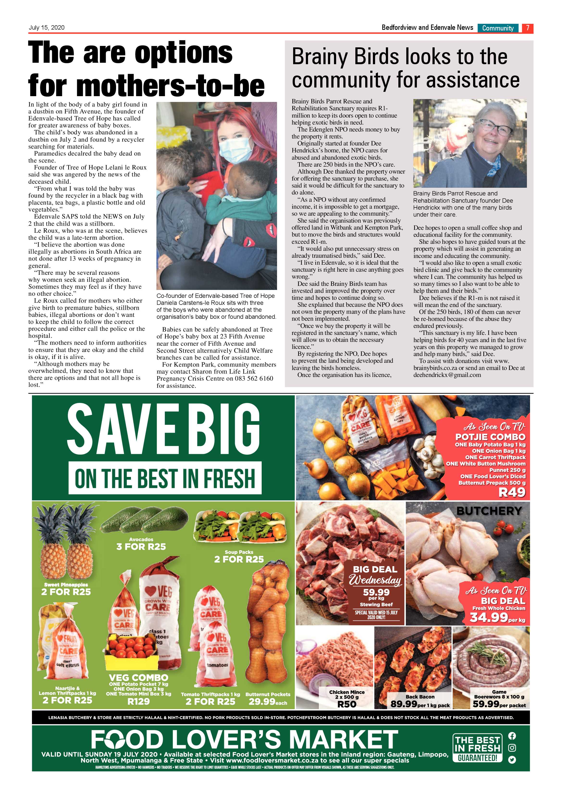 Bedford and Edenvale News 15 July 2020 page 7