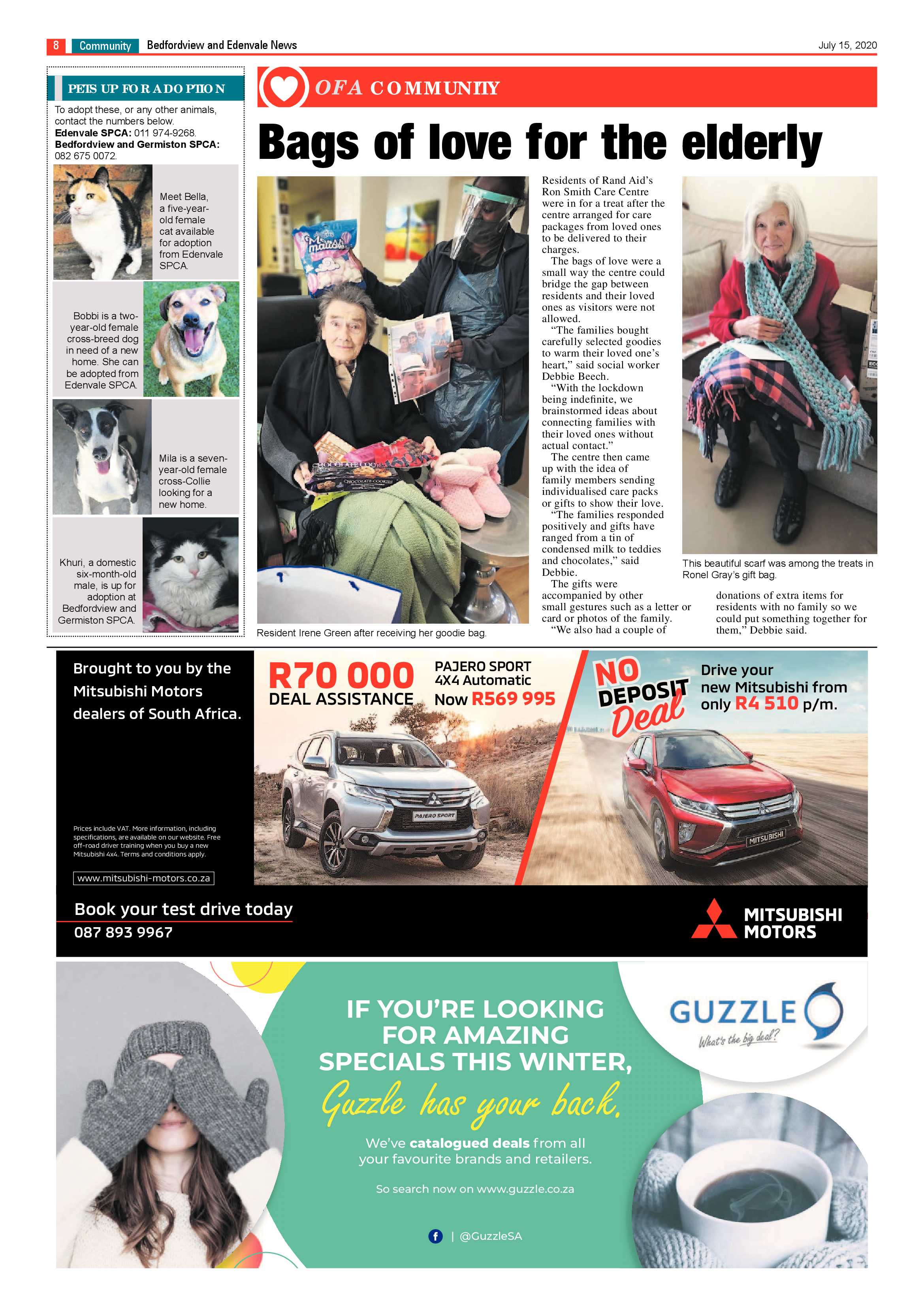 Bedford and Edenvale News 15 July 2020 page 8