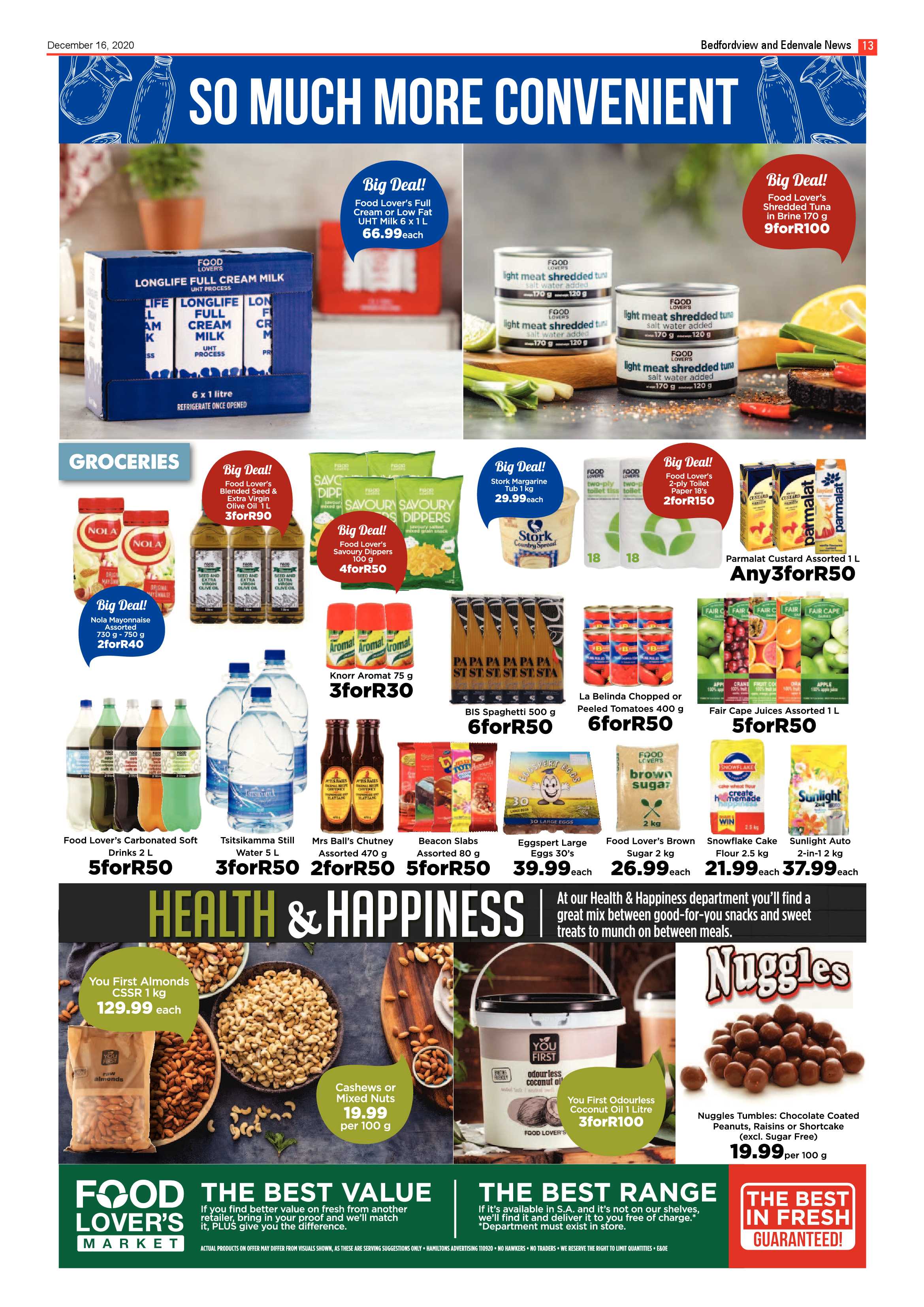 Bedford and Edenvale News 16 December .2020 page 13
