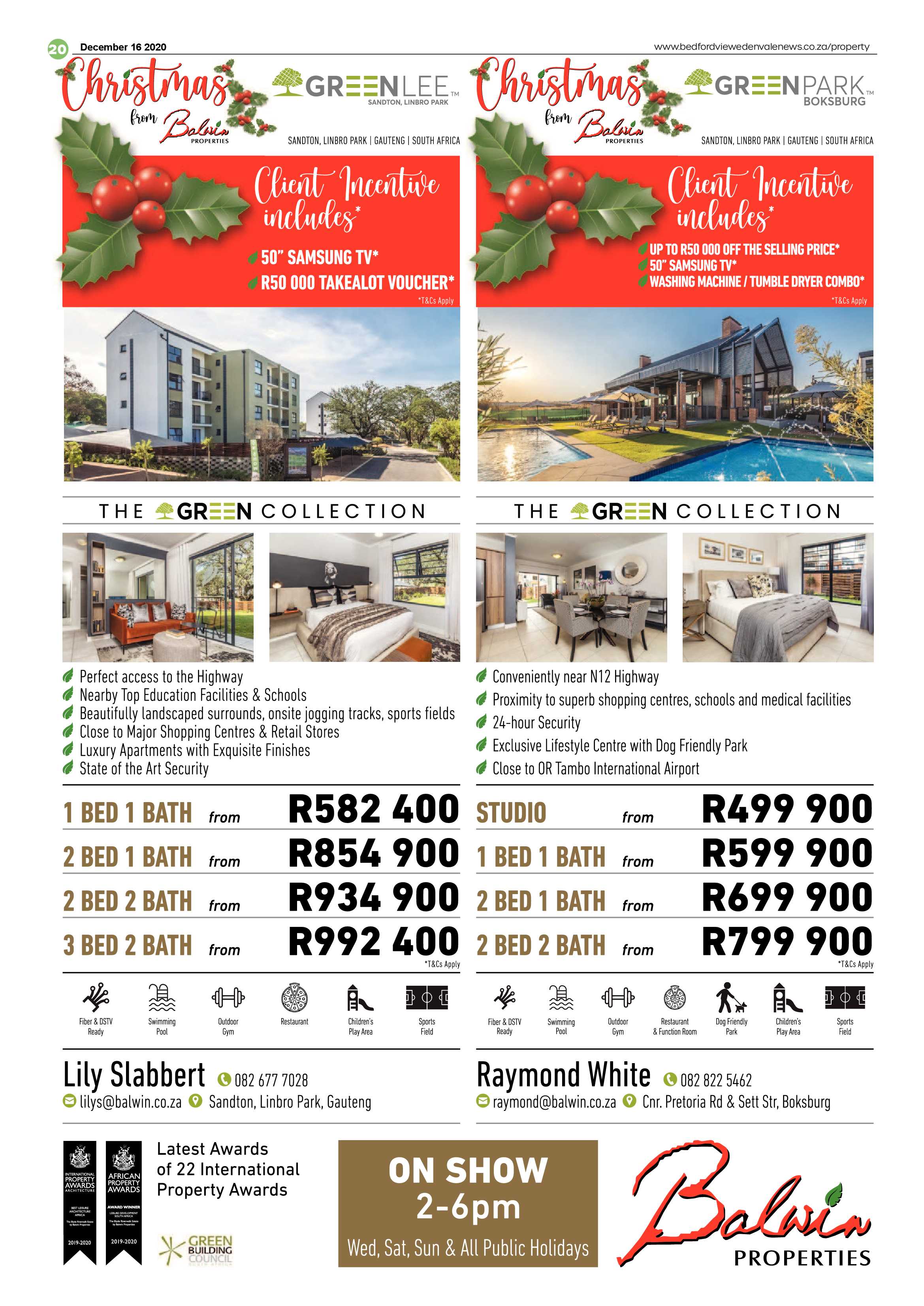 Bedford and Edenvale News 16 December .2020 page 20