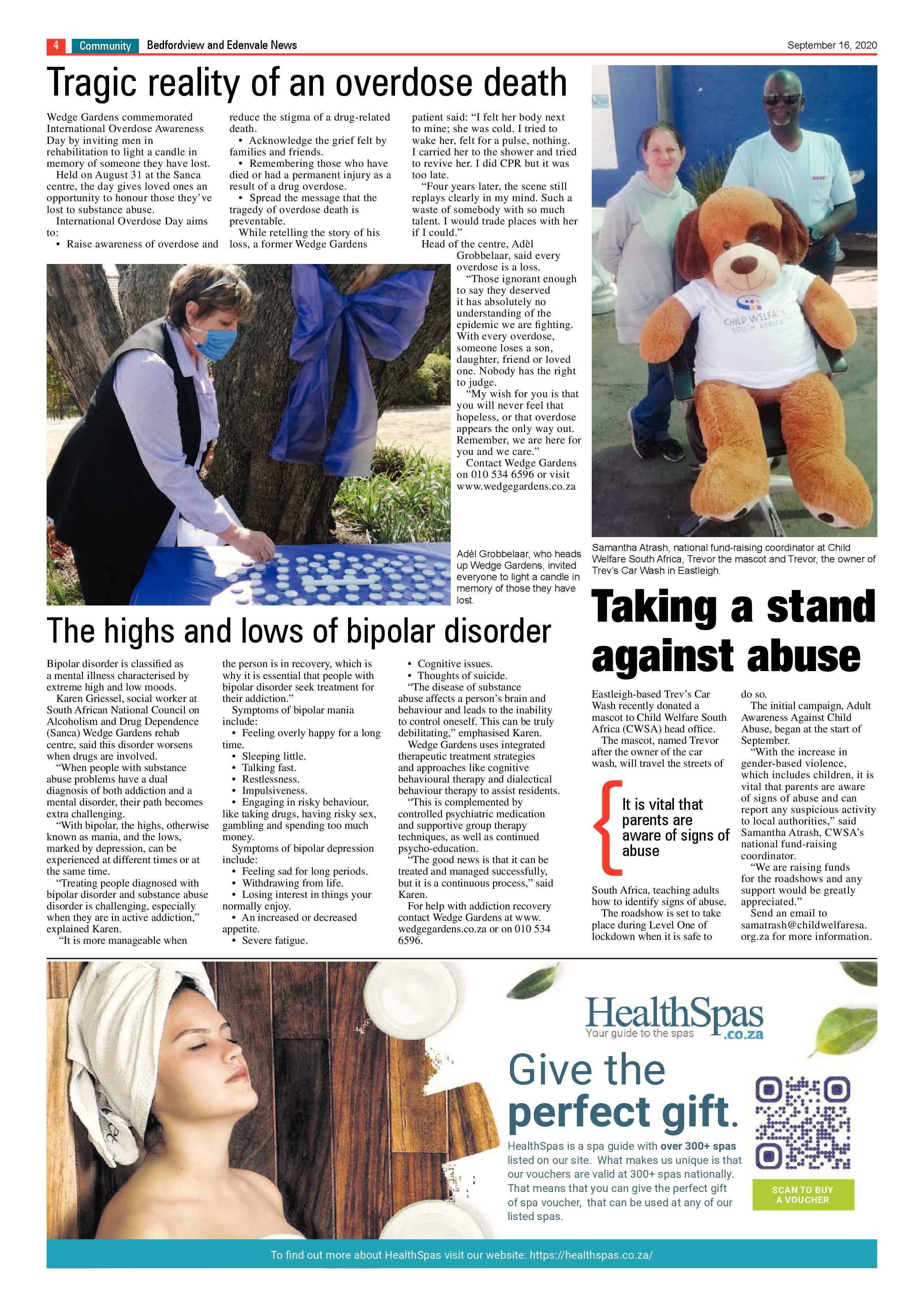 Bedford and Edenvale News 16 September 2020 page 4