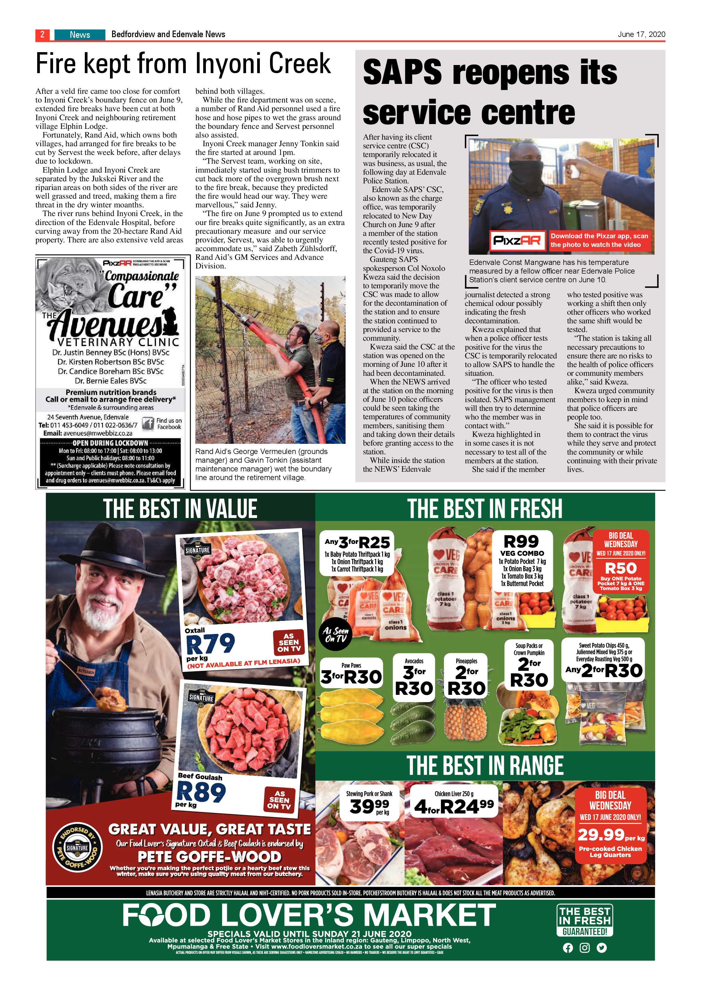 Bedford and Edenvale News 17 June 2020 page 2
