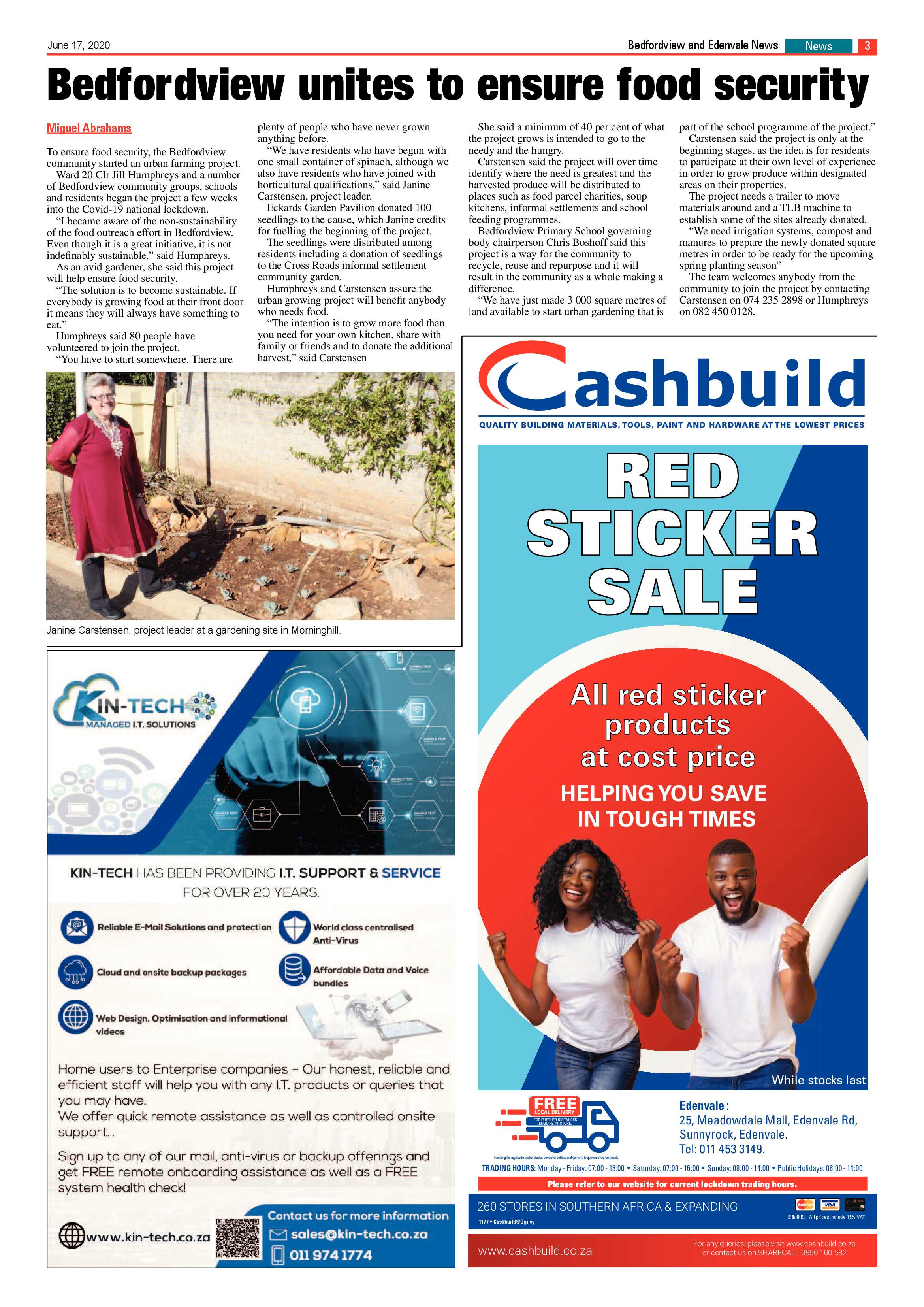 Bedford and Edenvale News 17 June 2020 page 3