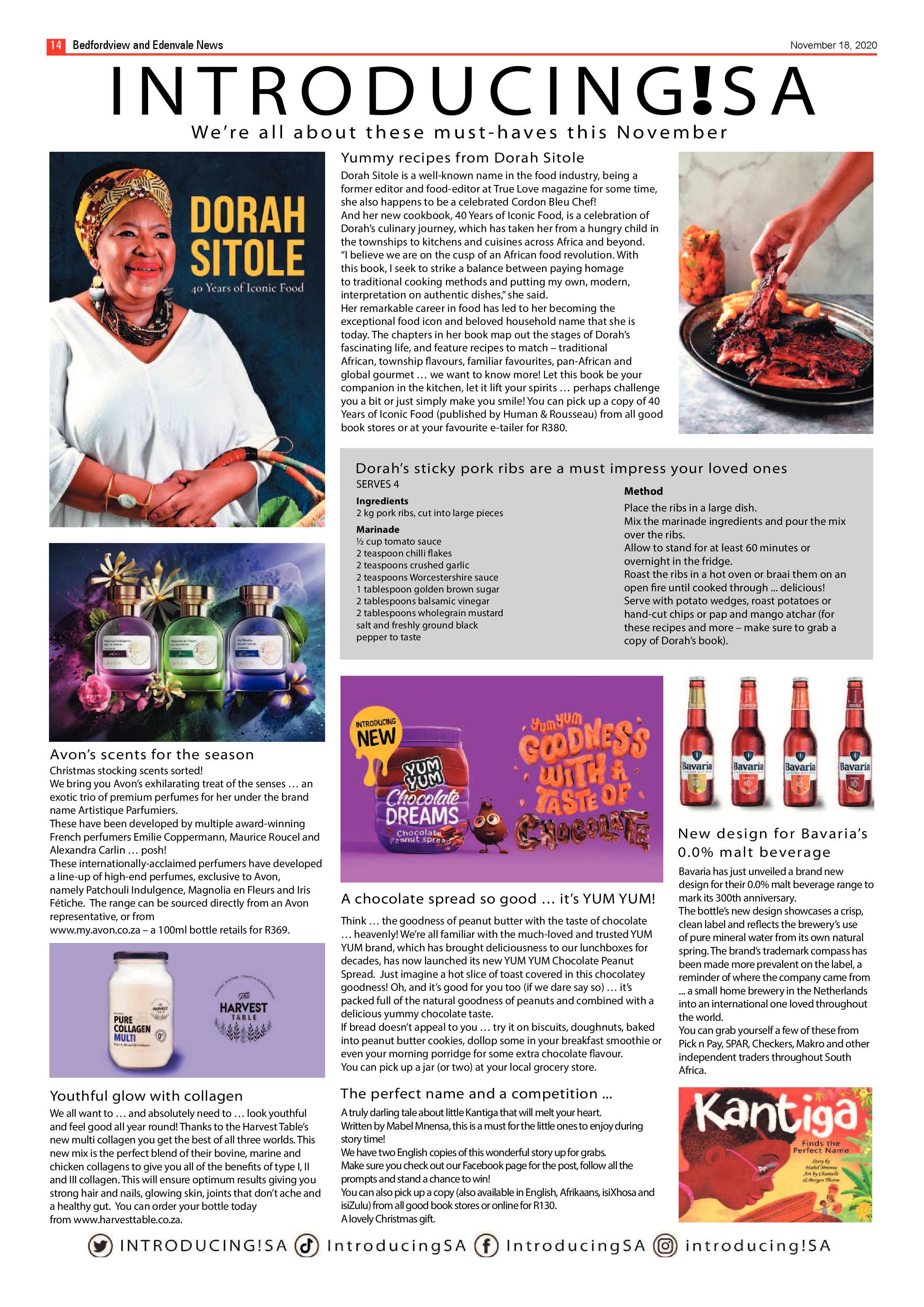 Bedford and Edenvale News 18  November 2020 page 14