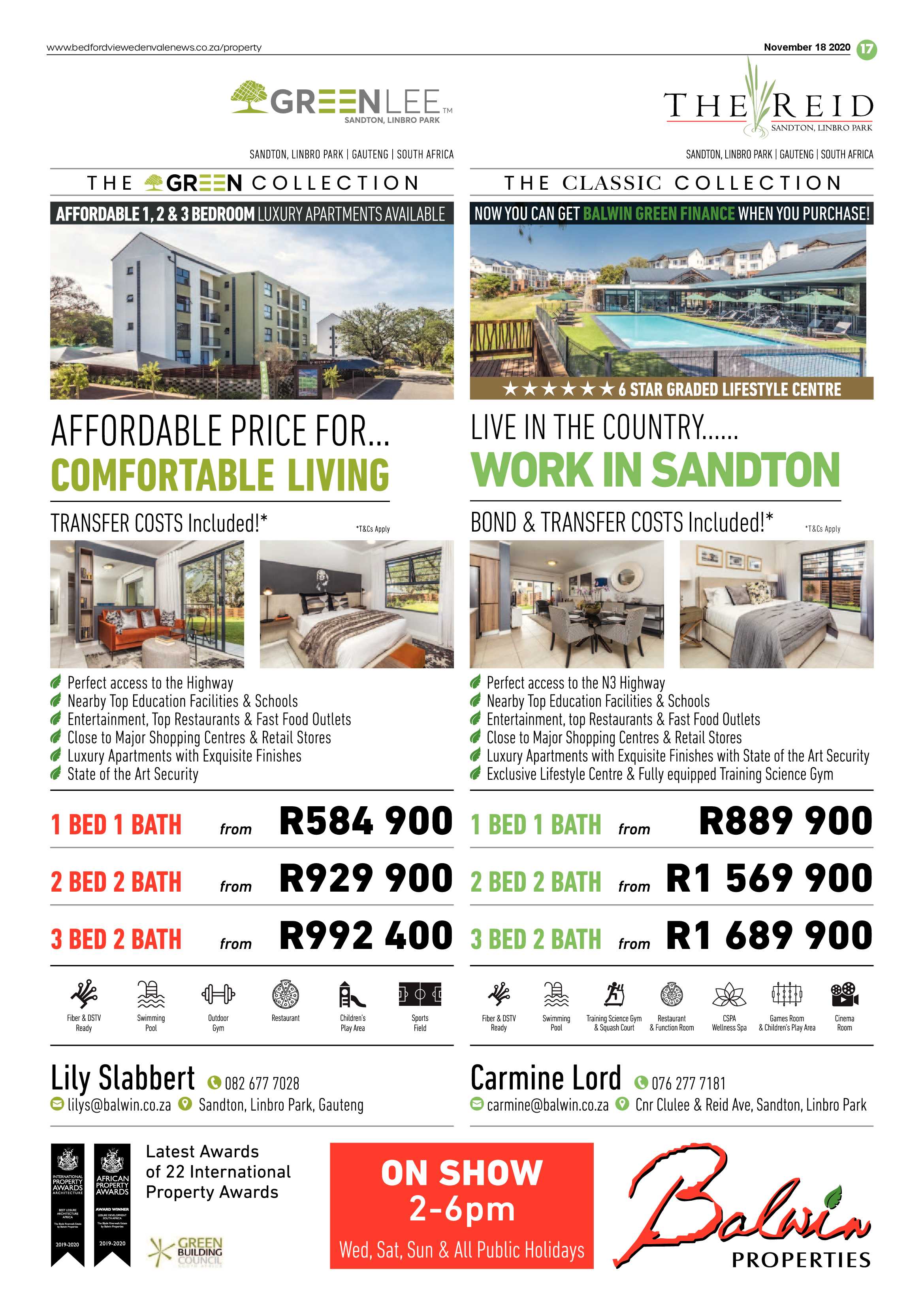 Bedford and Edenvale News 18  November 2020 page 17