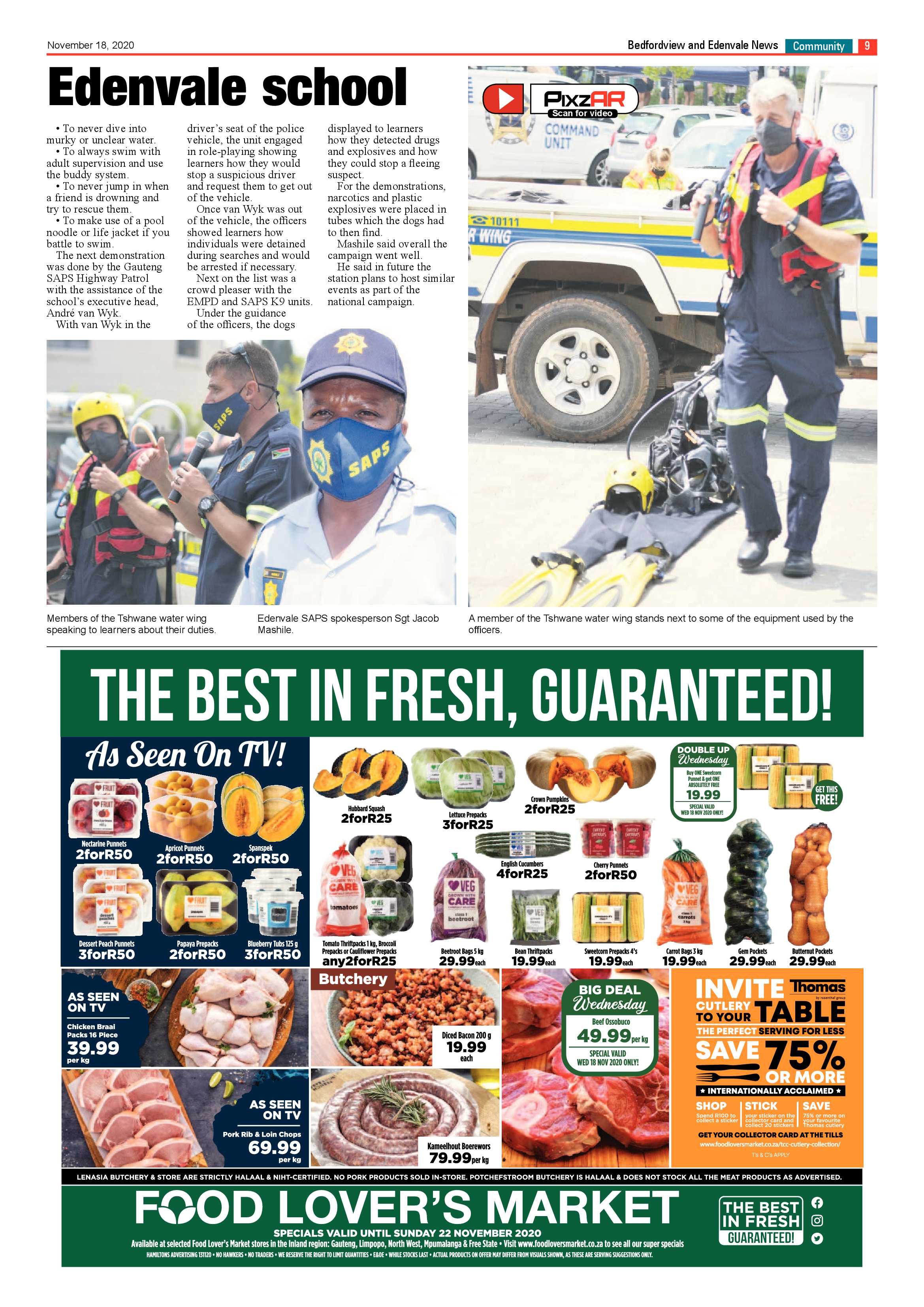 Bedford and Edenvale News 18  November 2020 page 9