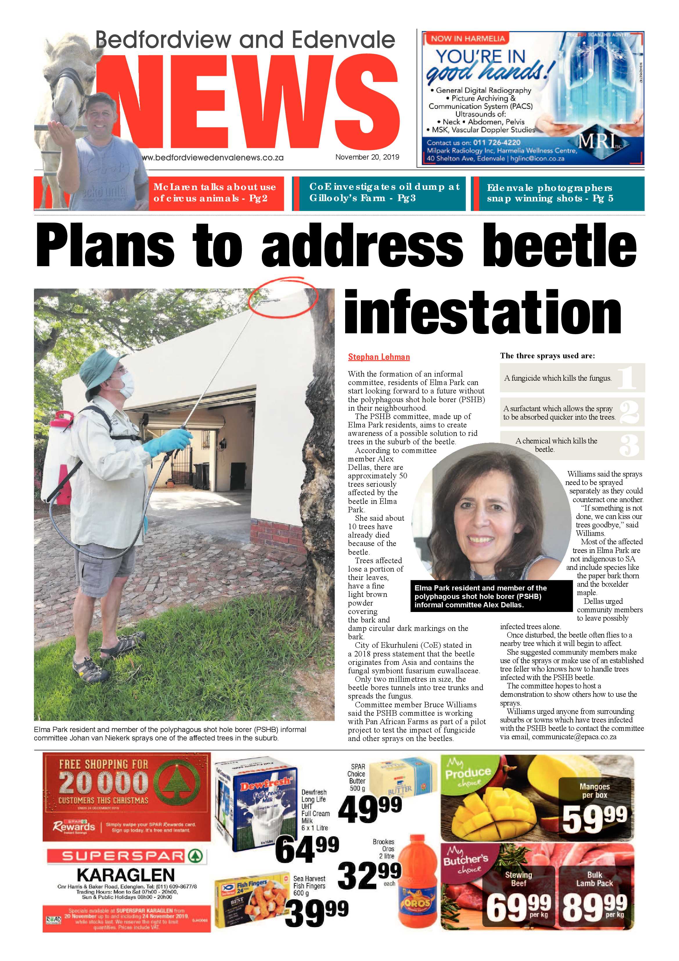 Bedfordview Edenvale 20 November 2019 page 1