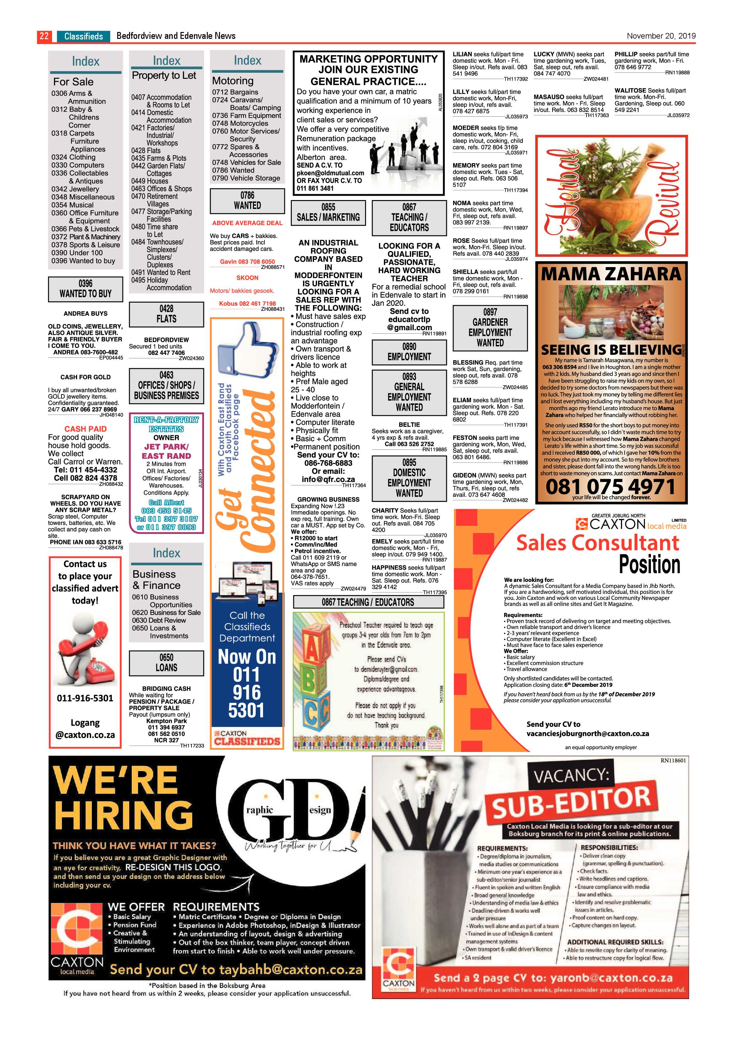 Bedfordview Edenvale 20 November 2019 page 22