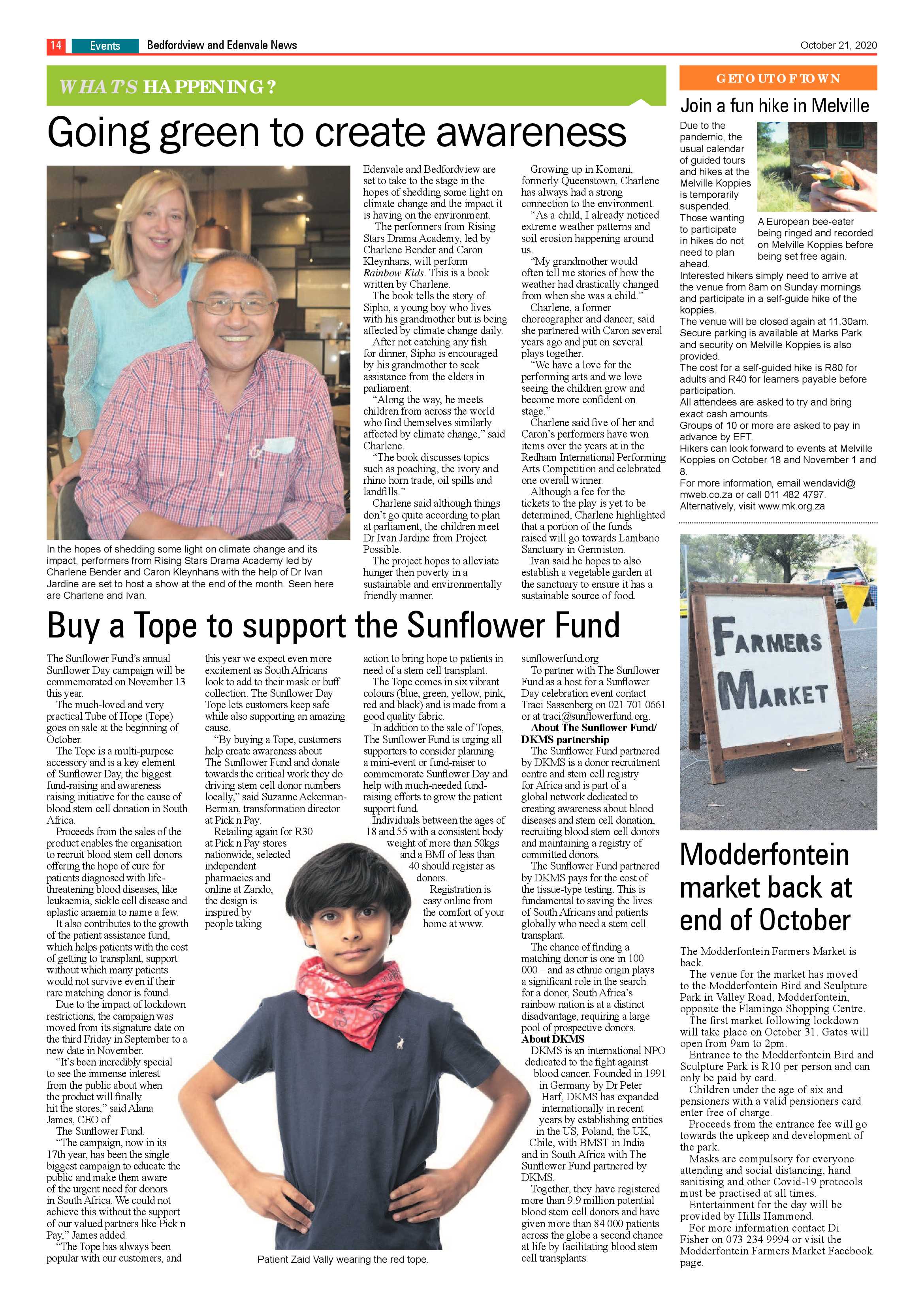 Bedford and Edenvale News 21 October 2020 page 14
