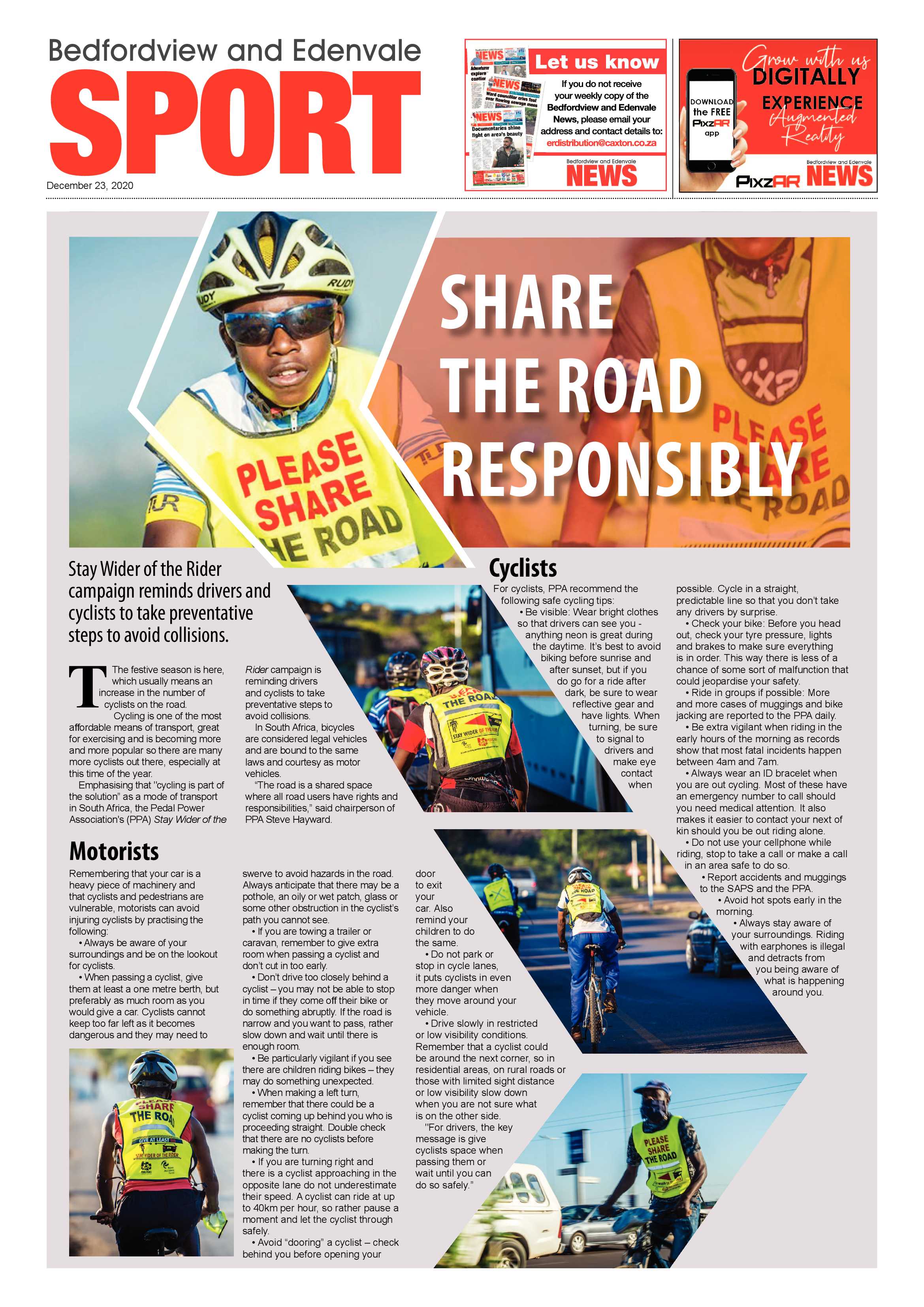 Bedford and Edenvale News 23 December 2020 page 12