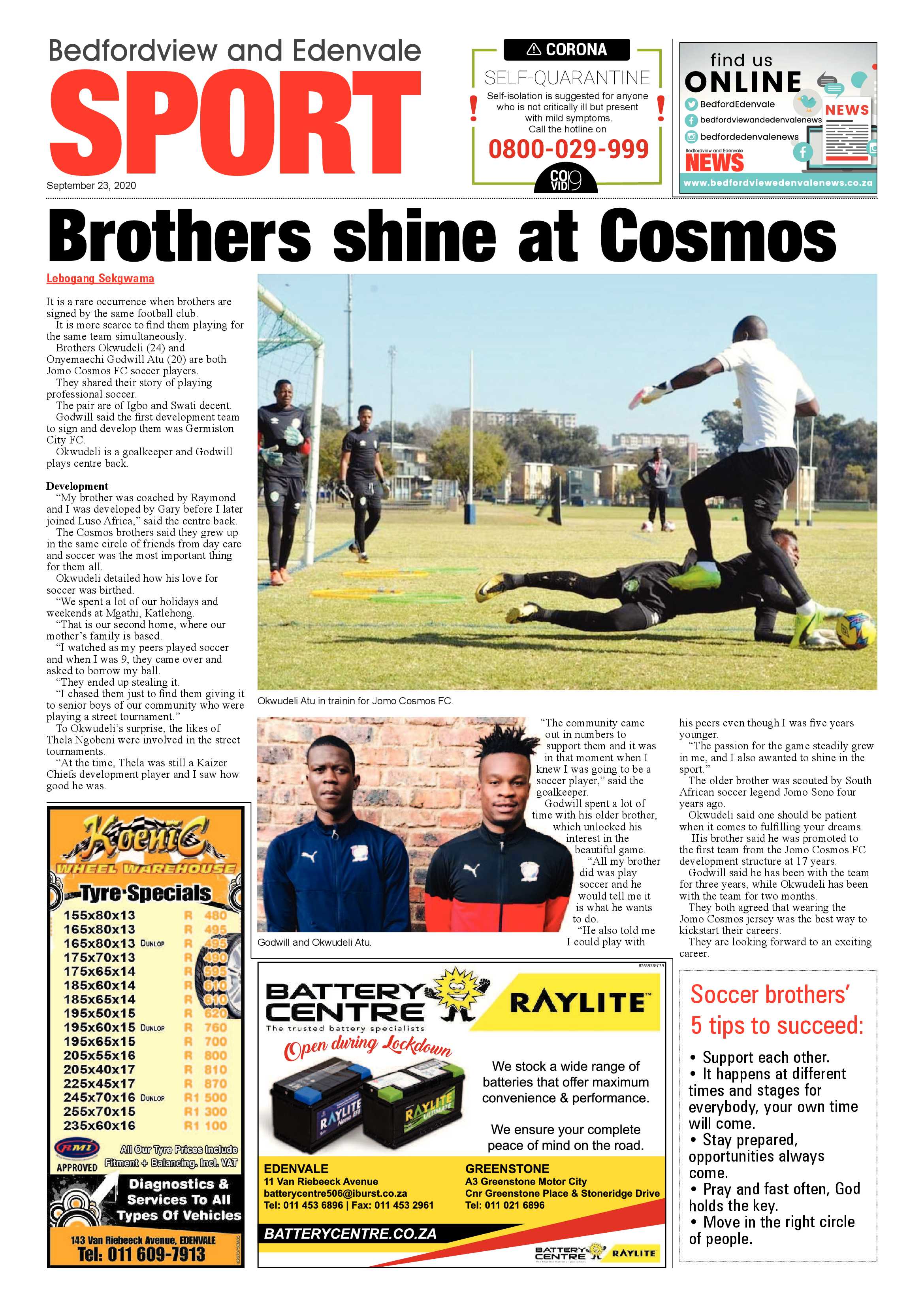 Bedford and Edenvale News 23 September 2020 page 24
