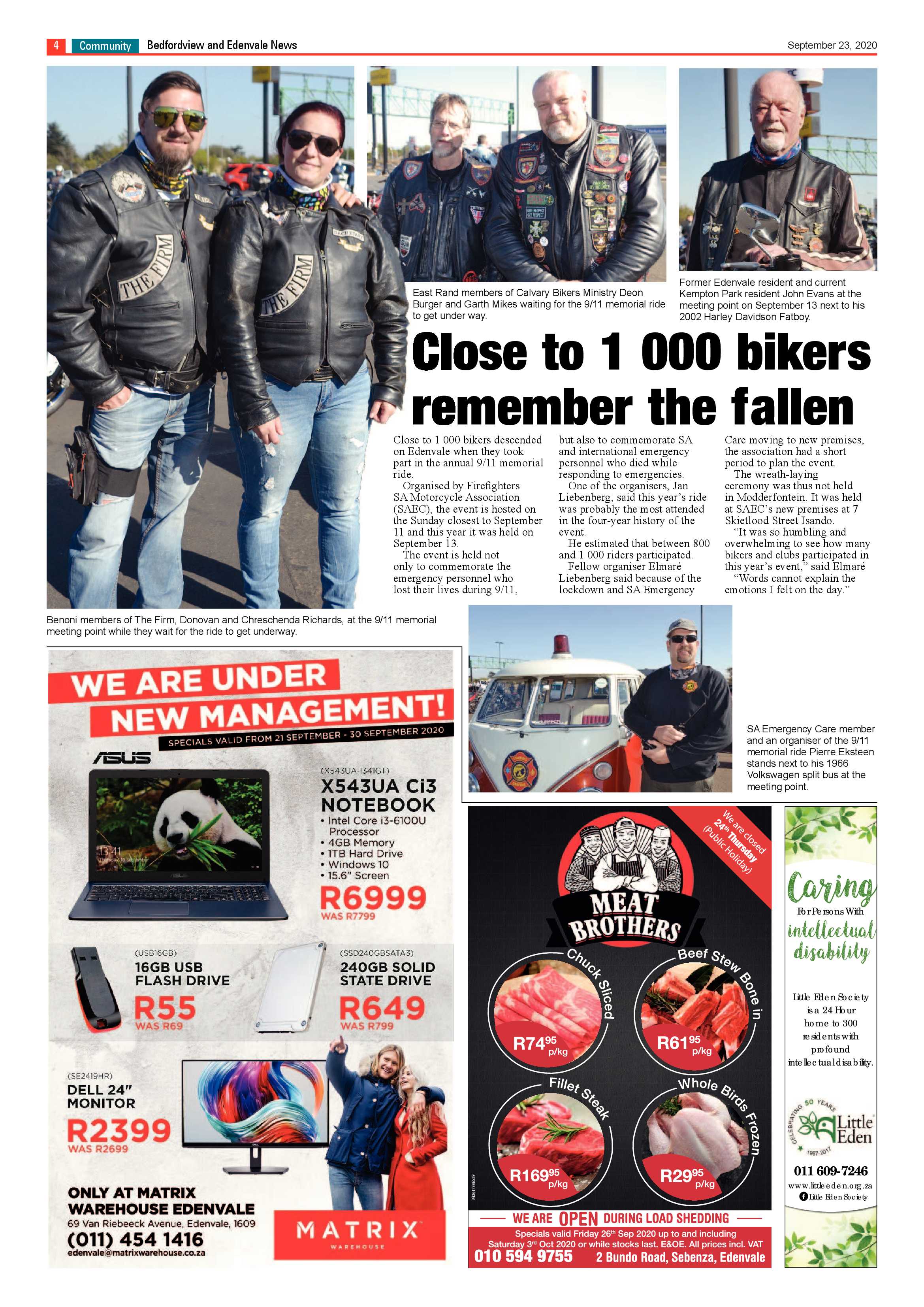 Bedford and Edenvale News 23 September 2020 page 4