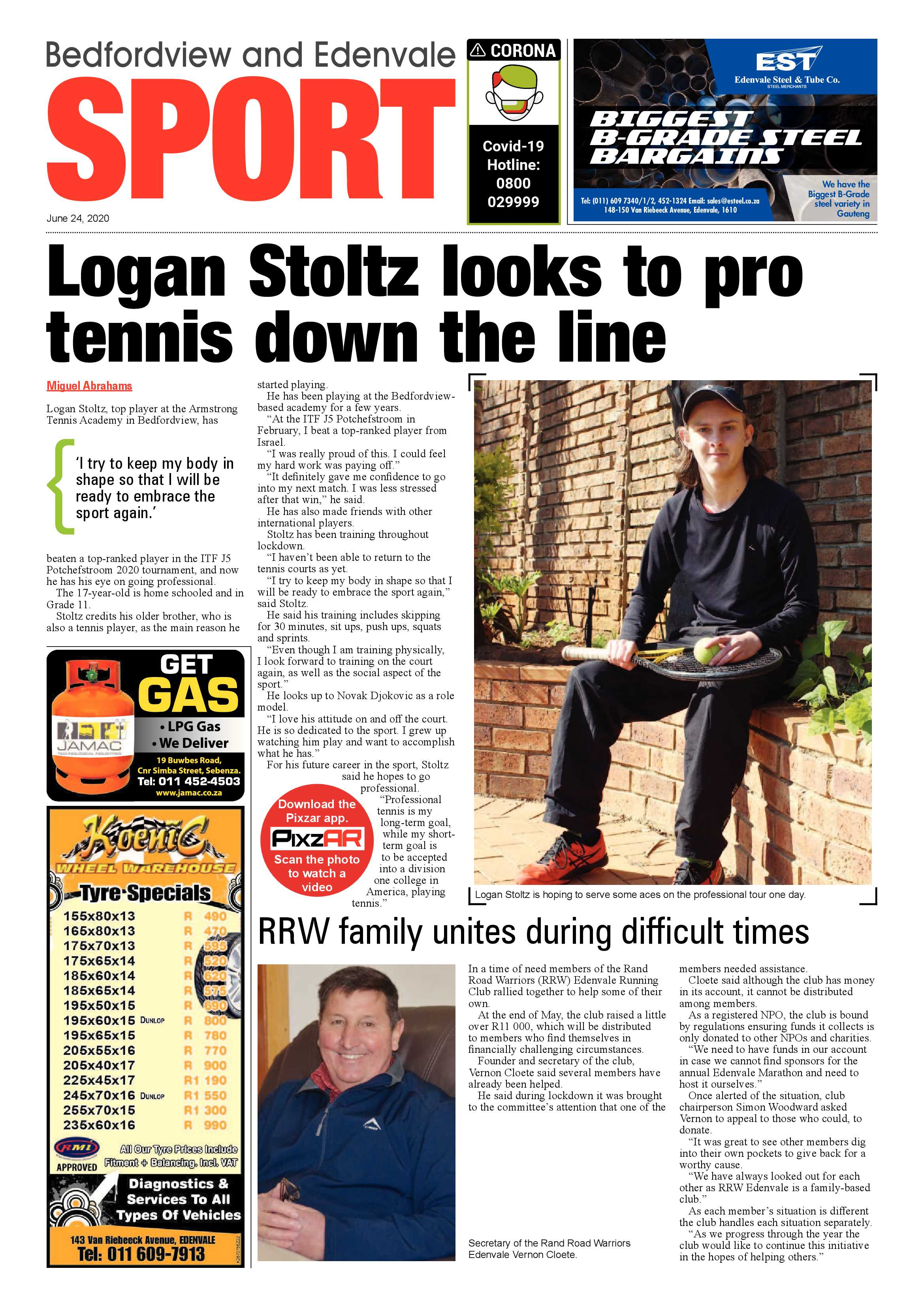 Bedford and Edenvale News 24 June 2020 page 12
