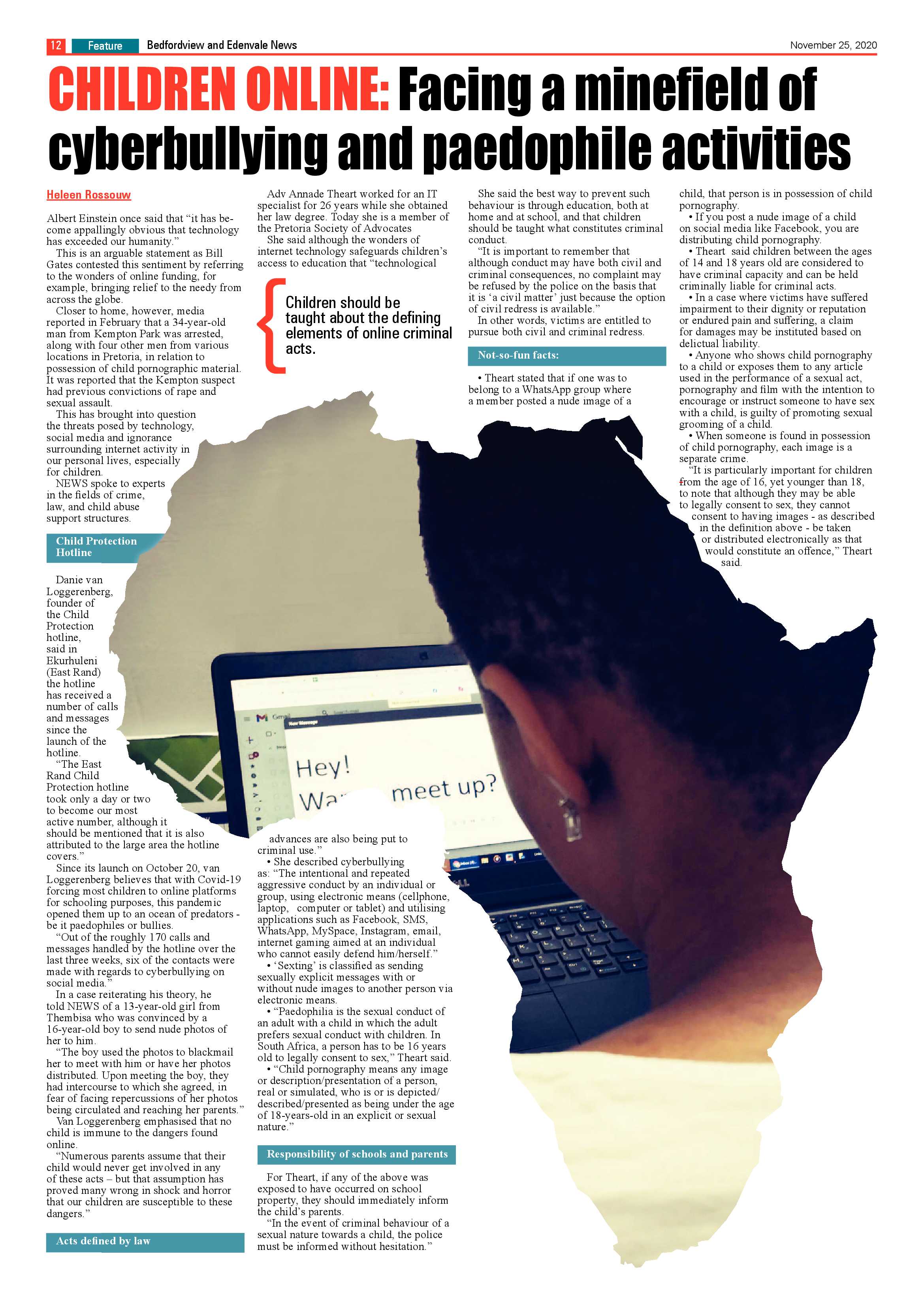 Bedford and Edenvale News 25  November 2020 page 12